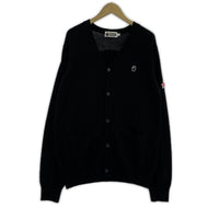 カーディガン A BATHING APE×KID CUDI カーディガン 001KNG731901X 黒 (M) M ブラック