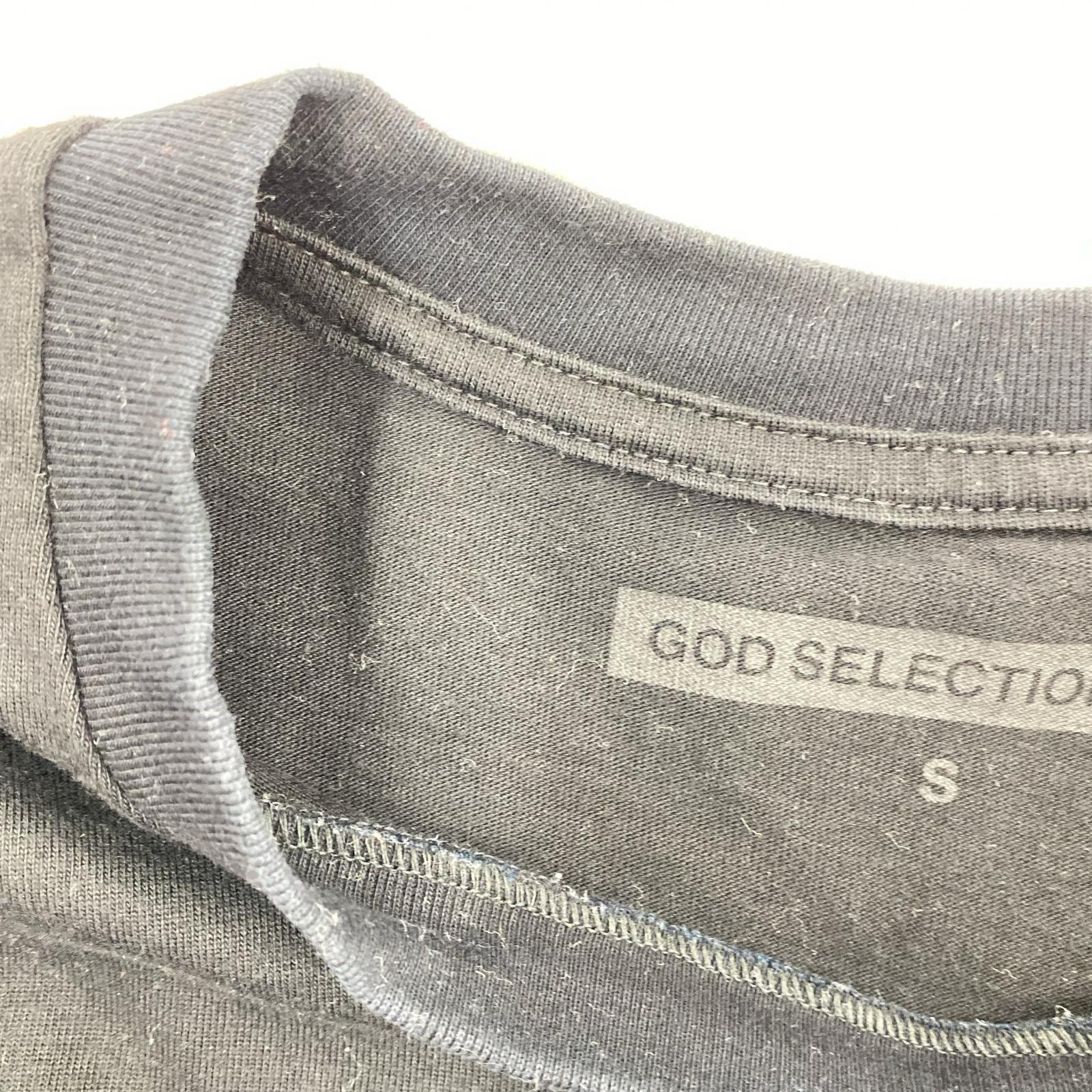 半袖Tシャツ GOD SELECTION S/Sカットソー 黒(S) S ブラック