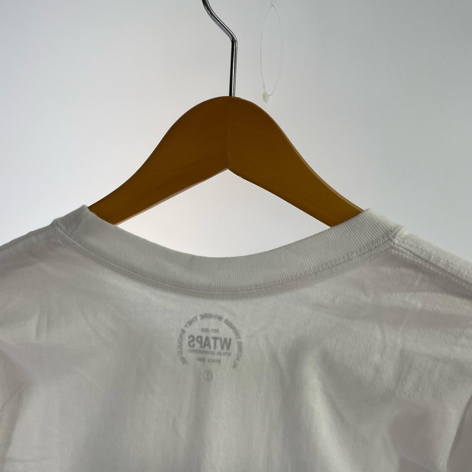 半袖Tシャツ WTAPS LIVE FAST DIE PRETTY S/Sカットソー白 (1) 1 ホワイト