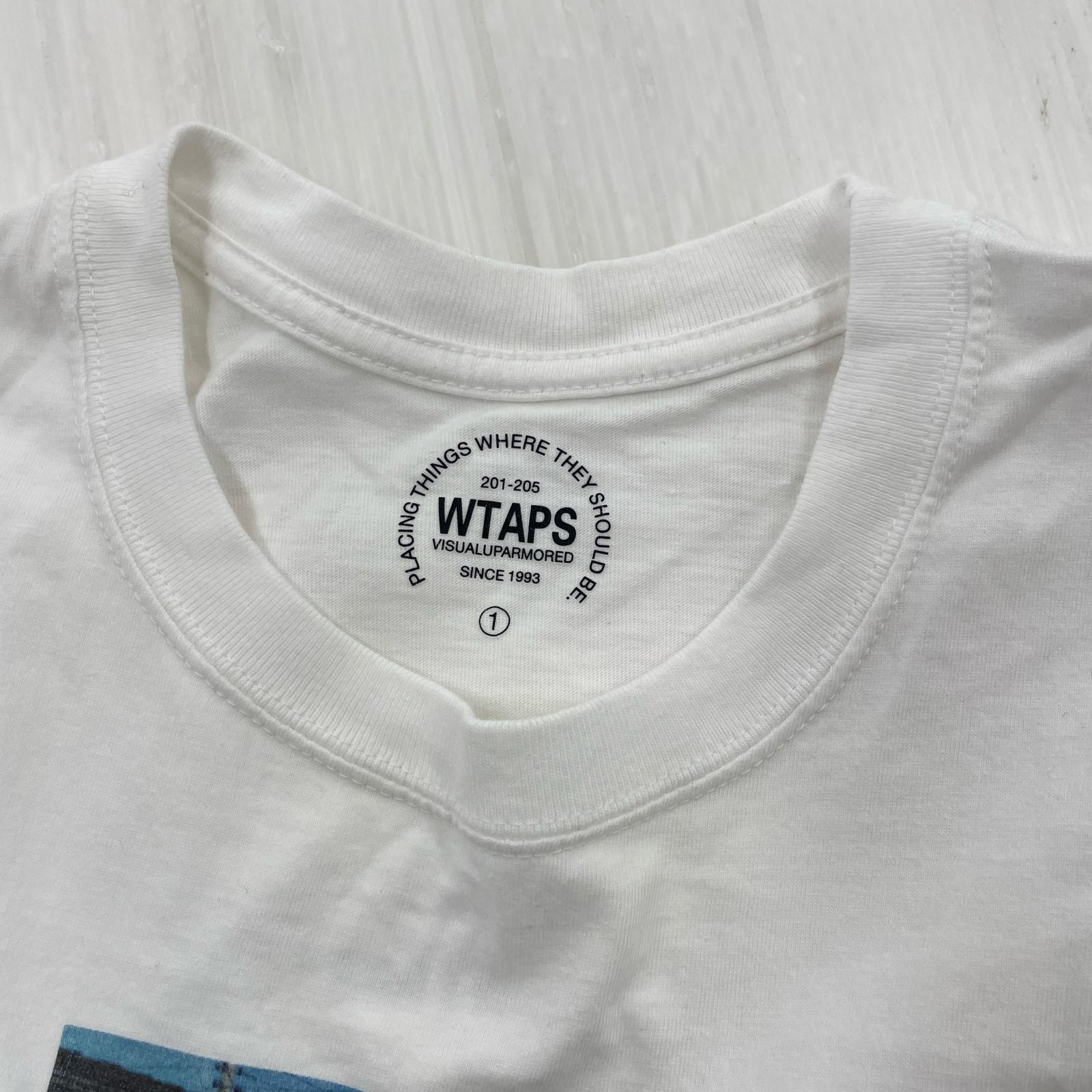 半袖Tシャツ WTAPS LIVE FAST DIE PRETTY S/Sカットソー白 (1) 1 ホワイト
