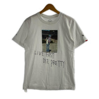 半袖Tシャツ WTAPS LIVE FAST DIE PRETTY S/Sカットソー白 (1) 1 ホワイト