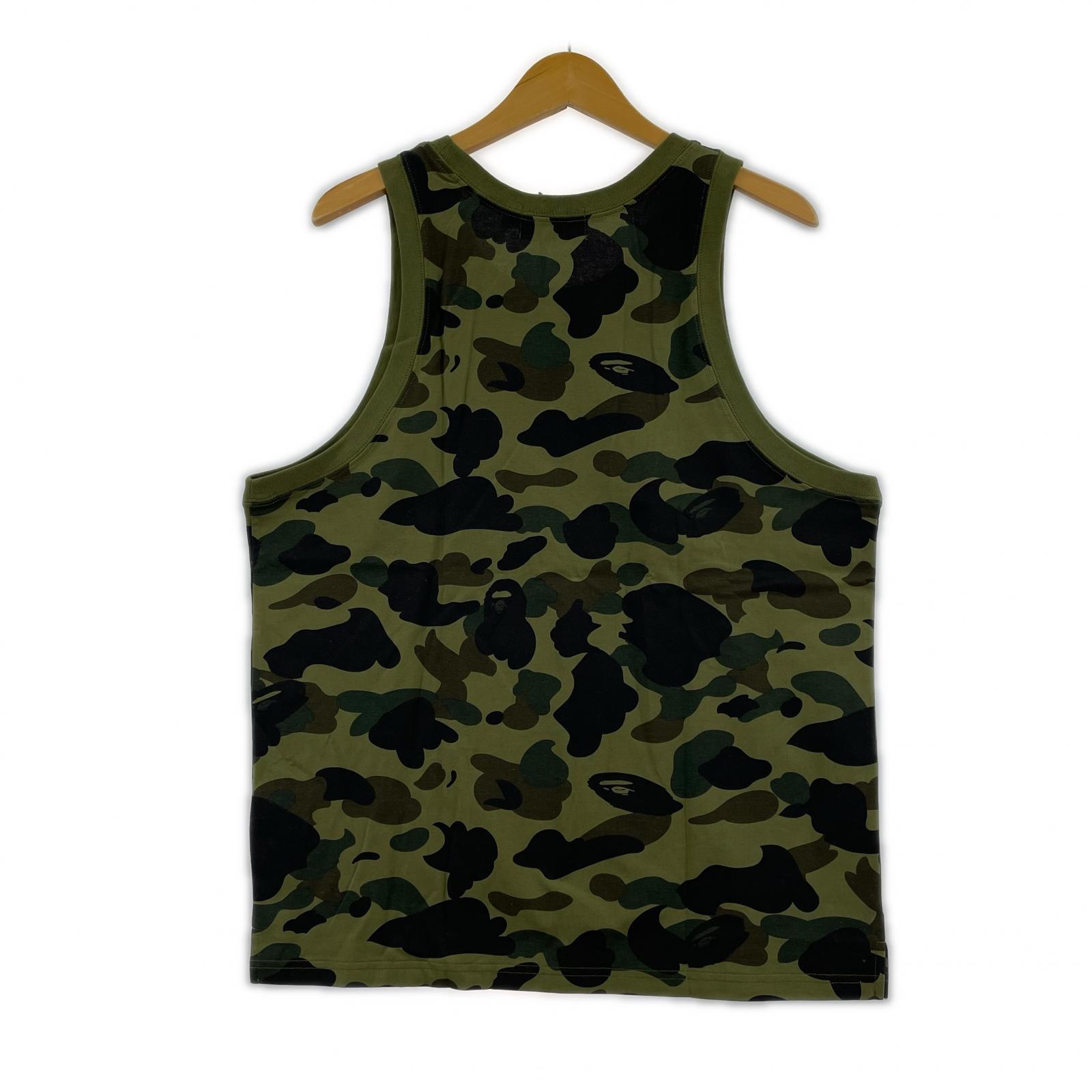 半袖Tシャツ A BATHING APE N/Sカットソー カモ カーキ(M) 新品タグ付き M