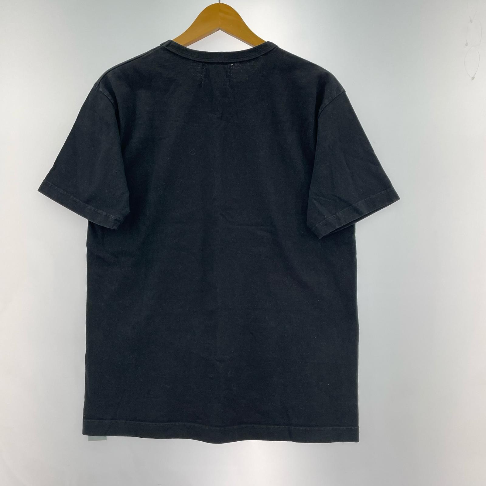 半袖Tシャツ SAMURAI 3段プリント S/Sカットソー 黒(-) ブラック