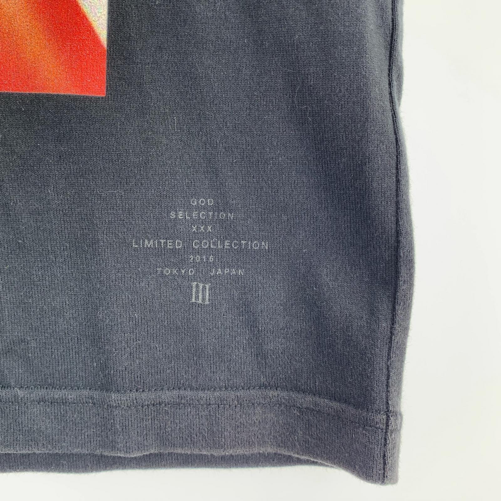 半袖Tシャツ GOD SELECTION S/Sカットソー 黒(S) S ブラック