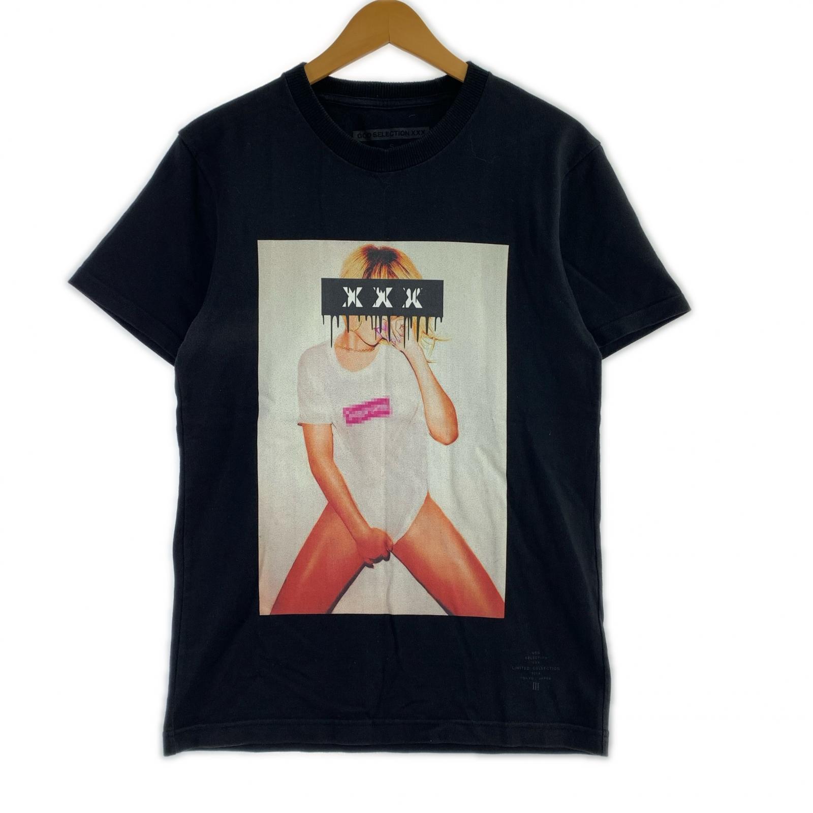 半袖Tシャツ GOD SELECTION S/Sカットソー 黒(S) S ブラック