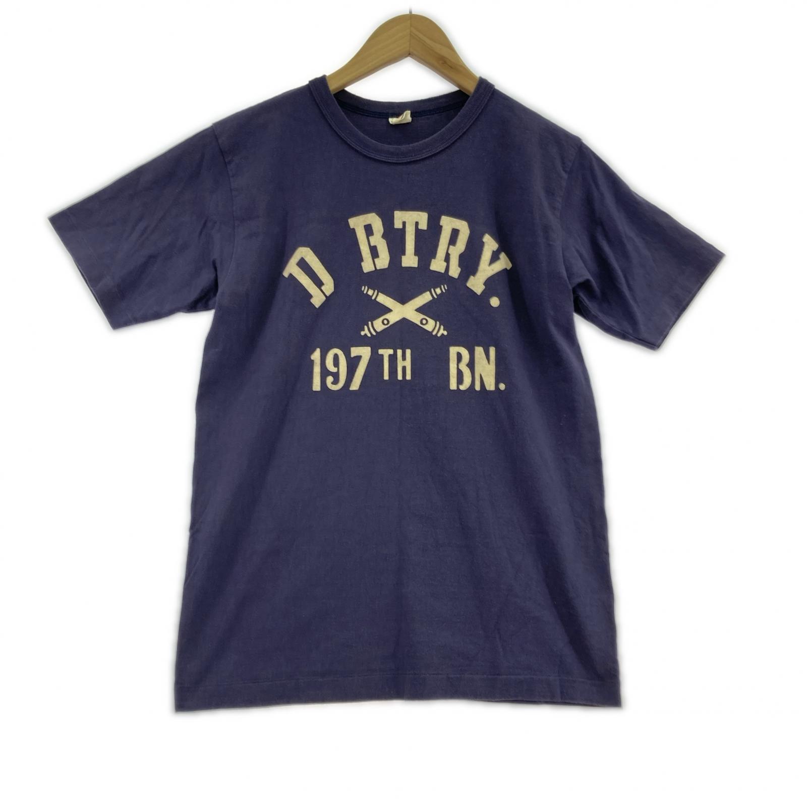半袖Tシャツ WAREHOUSE S/Sカットソー ネイビー(S) S パープル
