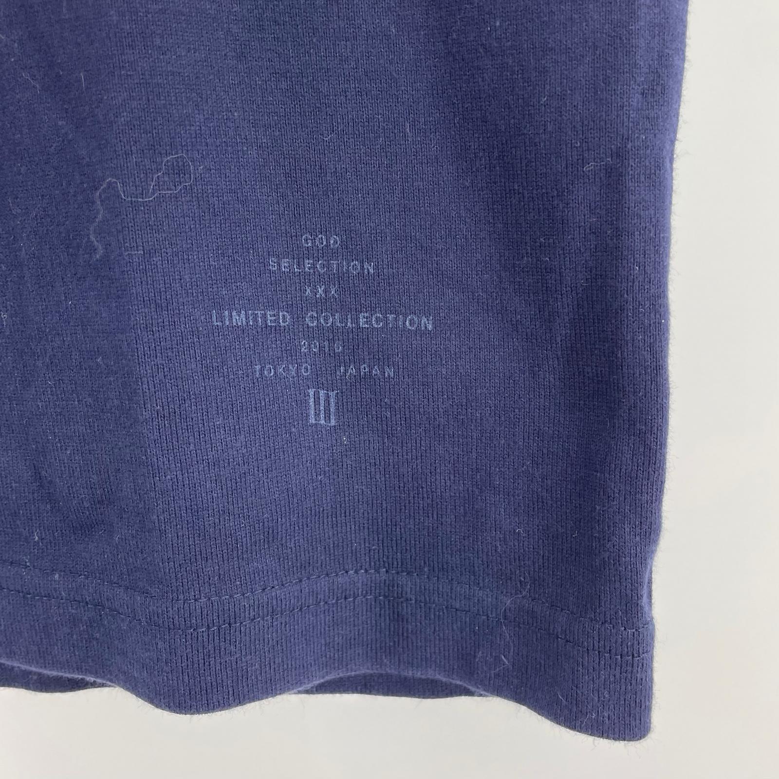 半袖Tシャツ GOD SELECTION XXX S/Sカットソー ネイビー (S) S ネイビー