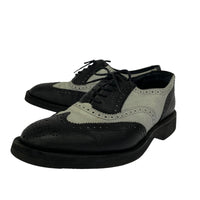 シューズ Tricker's × ジュンヤ ウイングチップ 黒×白(8.5)
