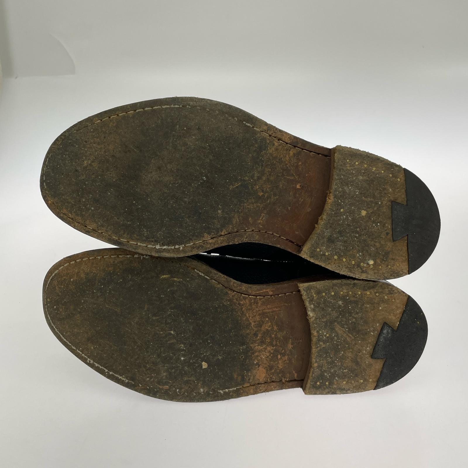 シューズ Tricker's GHILLIE SHOES 黒(8.5) ブラック
