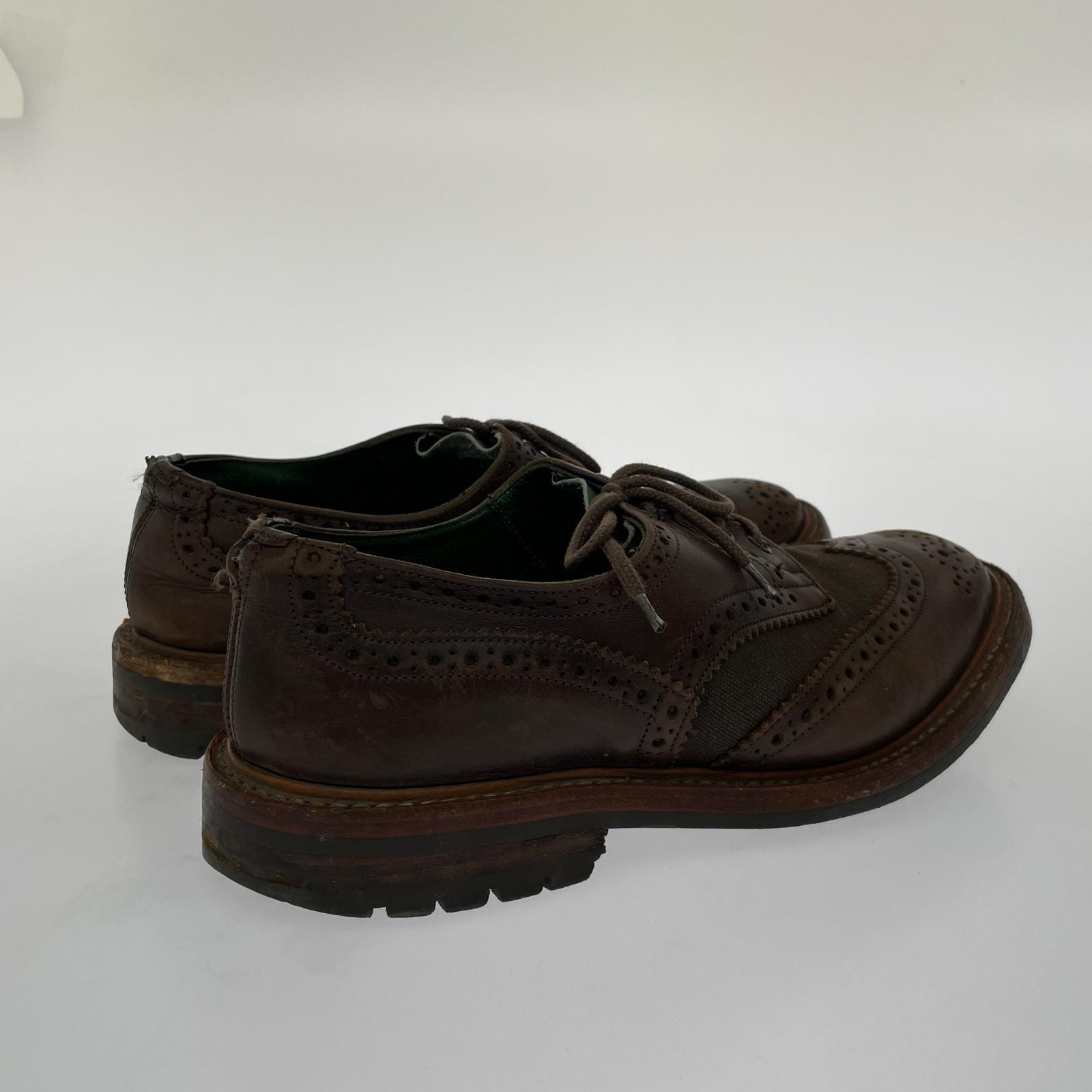 シューズ Tricker's ウイングチップ 茶(-) ブラウン
