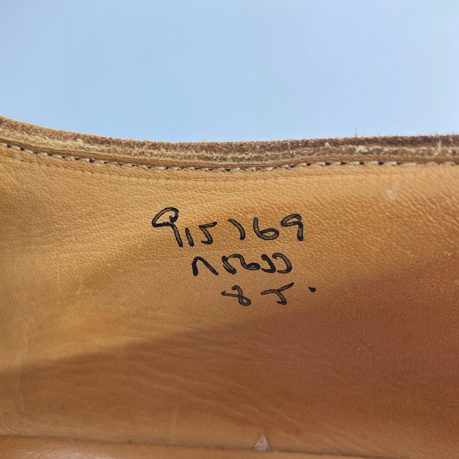 シューズ Tricker's ウイングチップ スエード茶(8J) ブラウン