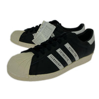 スニーカー adidas SUPERSTAR 80S HUMAN MADE FY0729 黒 (27.5) 27.5cm (US9 1/2 UK9 EU45) ブラック