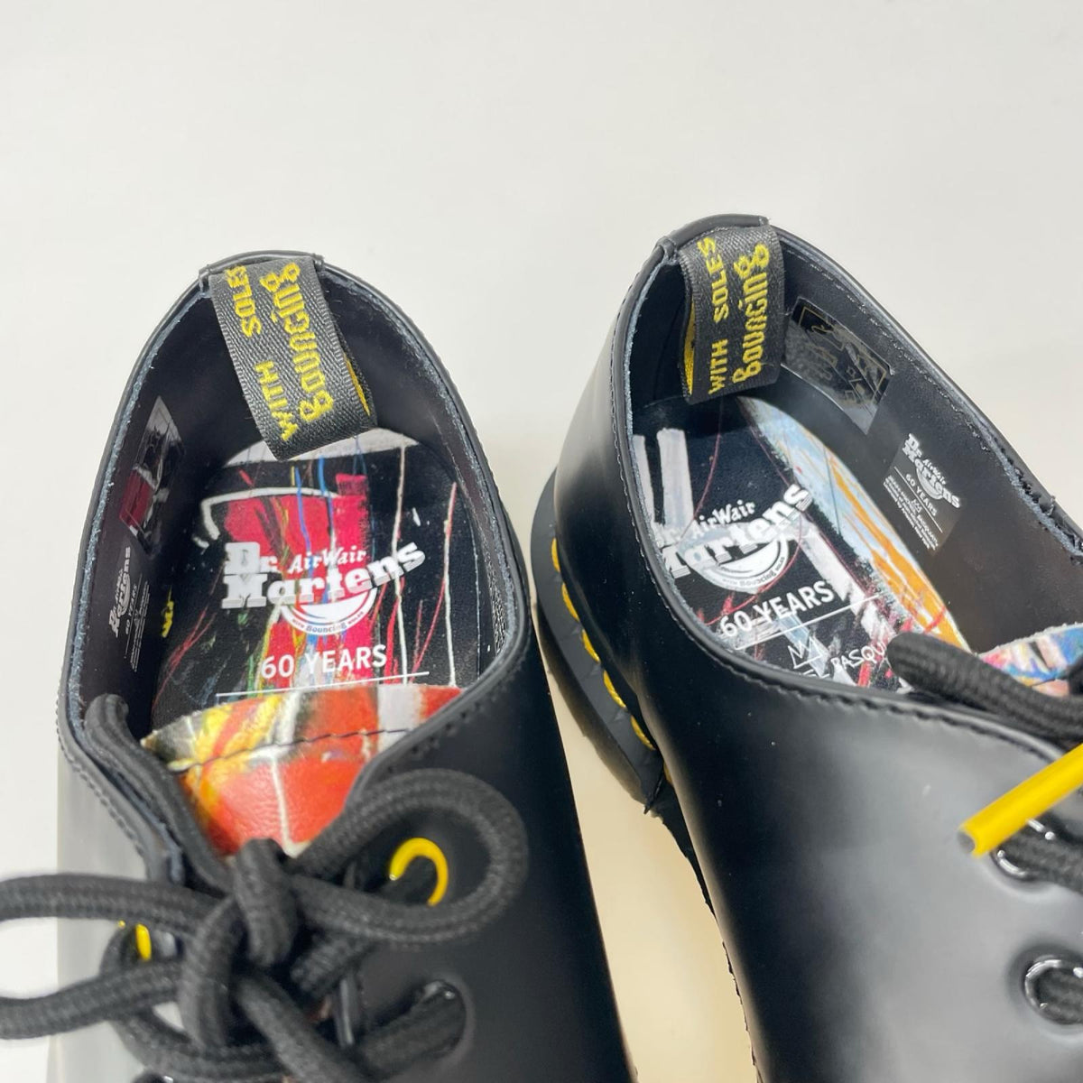 スニーカー Dr.Martens×BASQUIAT 60YEARS(US9) ブラック