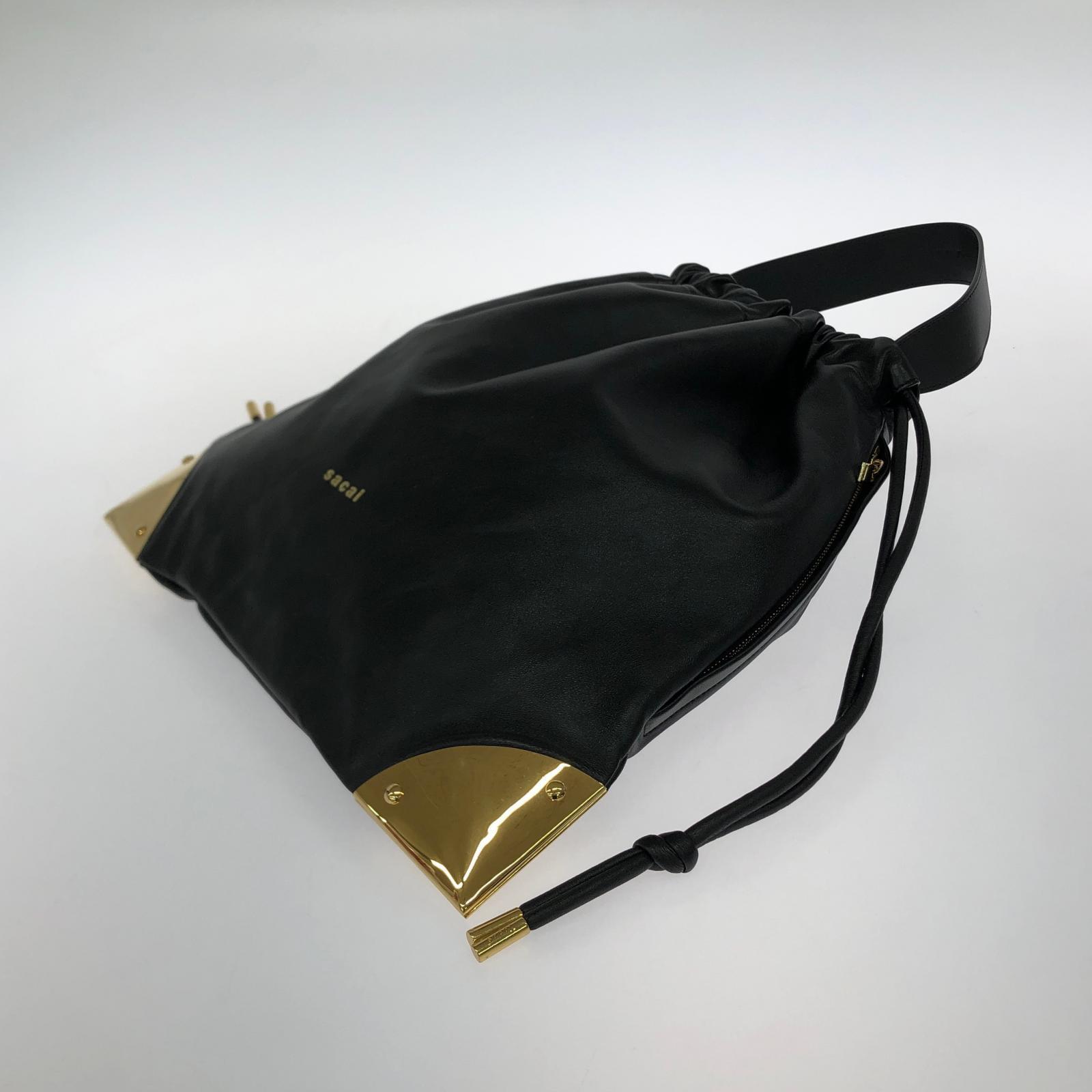 ハンドバッグ Sacai ハンドバッグ ブラック