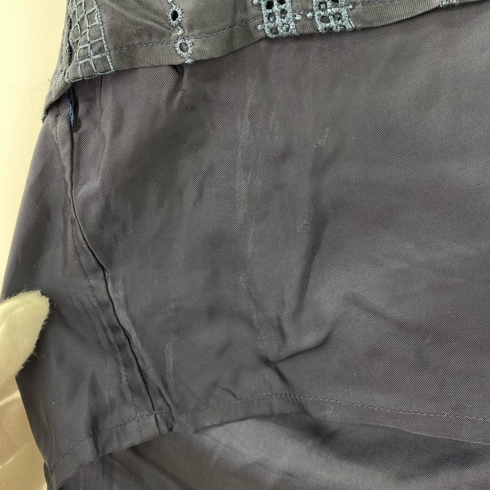 長袖シャツ URU VEST 24SCU04 紺 (2) 2 ネイビー