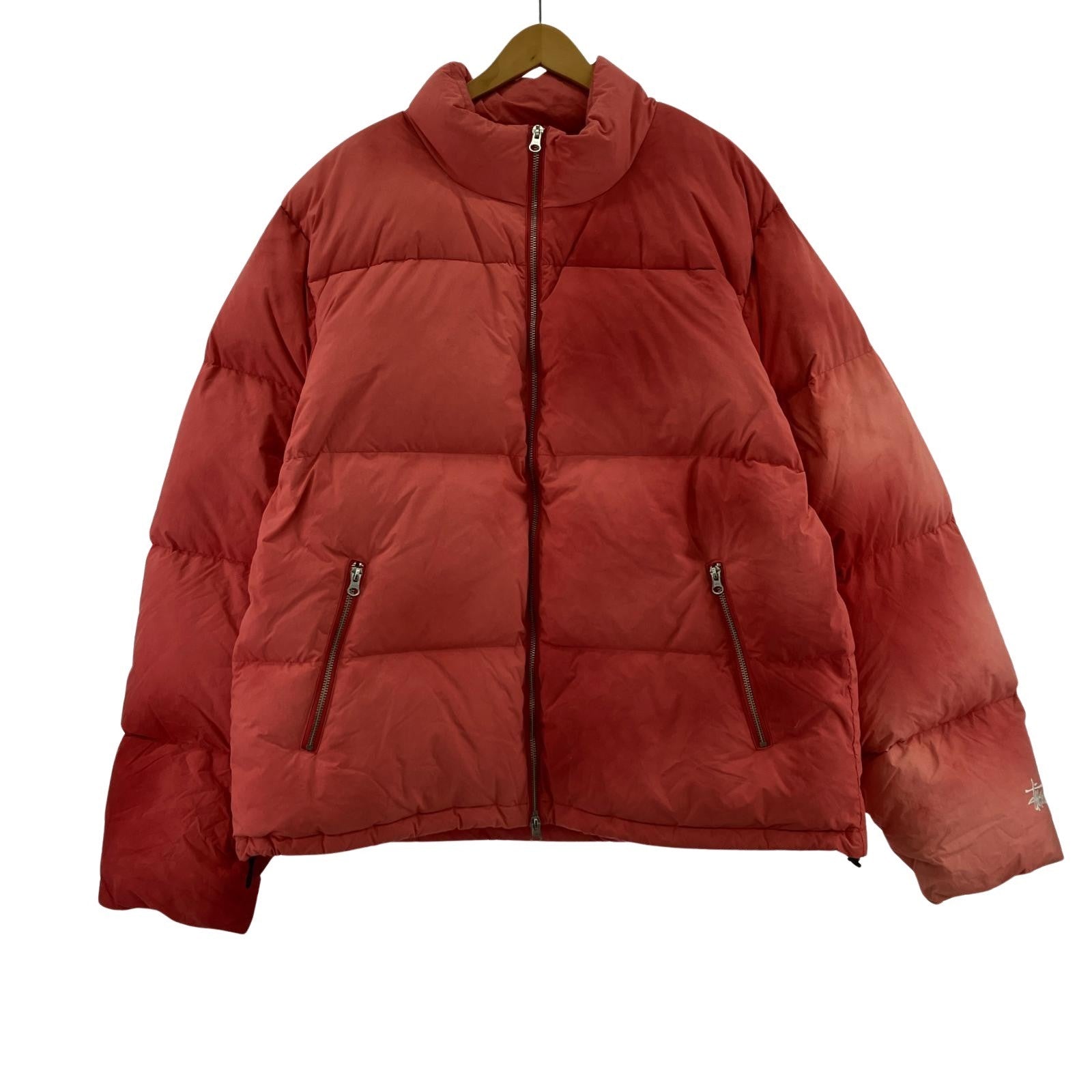 ダウンジャケット Recycled Nylon Down Puffer 赤 (XL) レッド