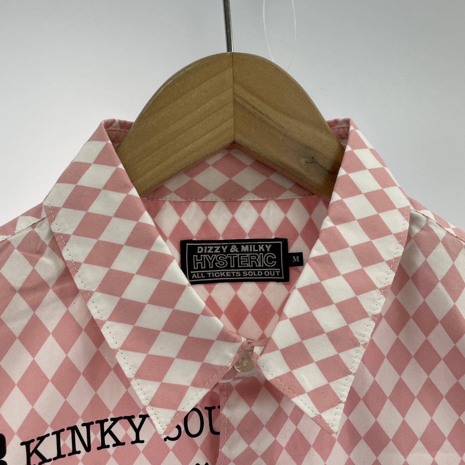 長袖シャツ ピンク M ピンク