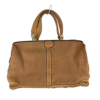 トートバッグ genuine leather バッグ ブラウン