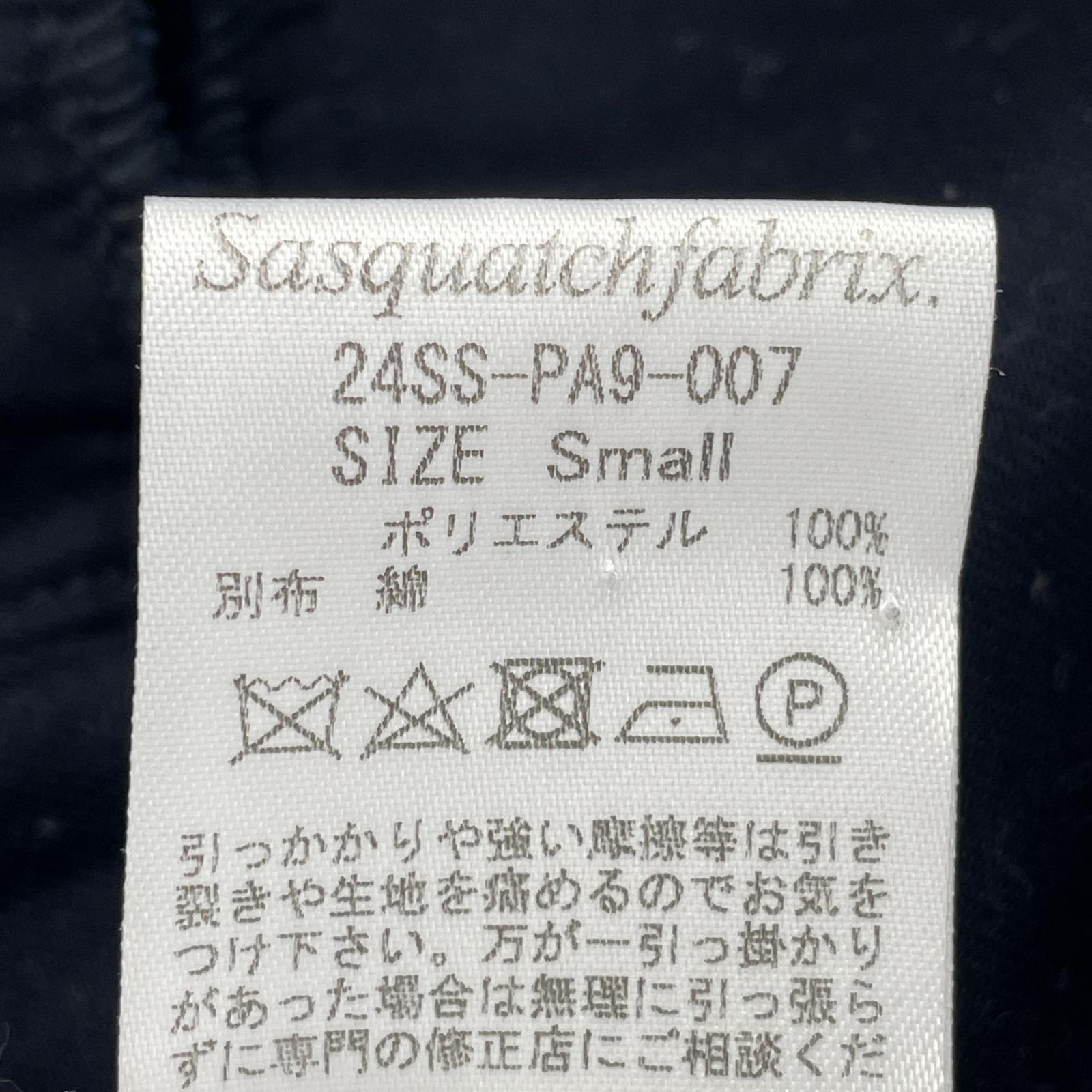 パンツ 24SS ワイドフレア スラックス グレー S ネイビー