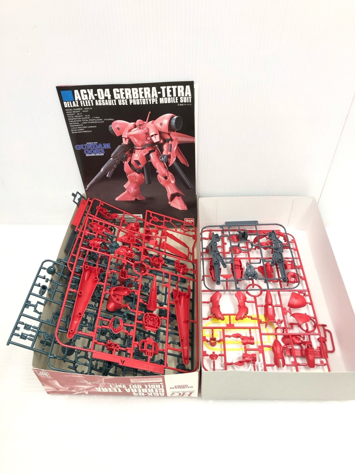 1/144 HGUC AGX-04 ガーベラ・テトラ ロールアウトVer. ガンプラ