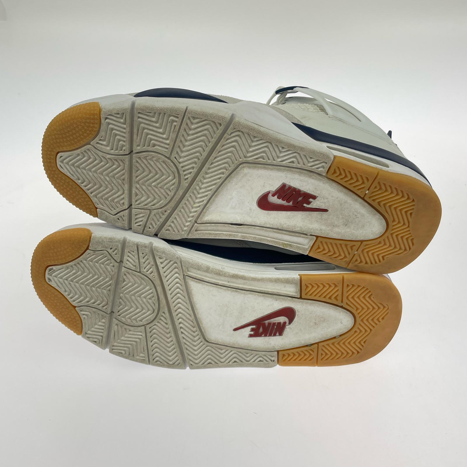 スニーカー NIKE SB Air Jordan 4 DR5415-100青(27cm) 27cm (US9 UK8 1/2 EU44) ホワイト