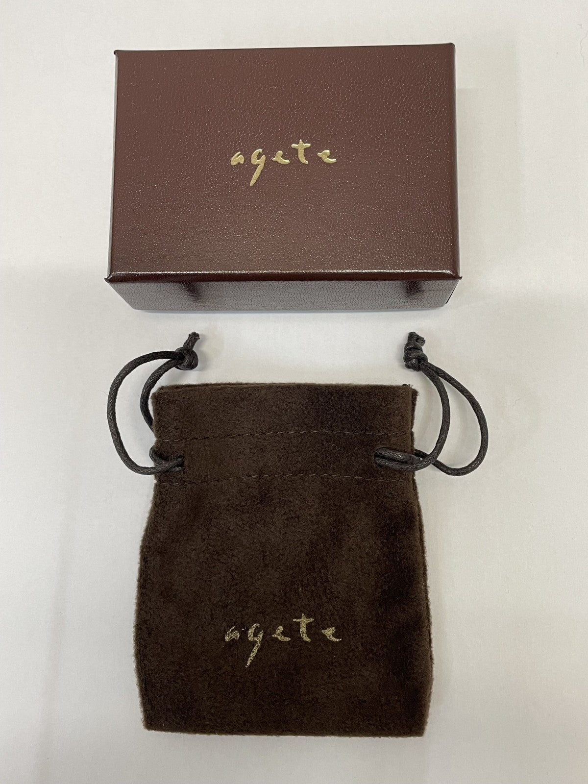 その他アクセサリー agete ストーンブローチ