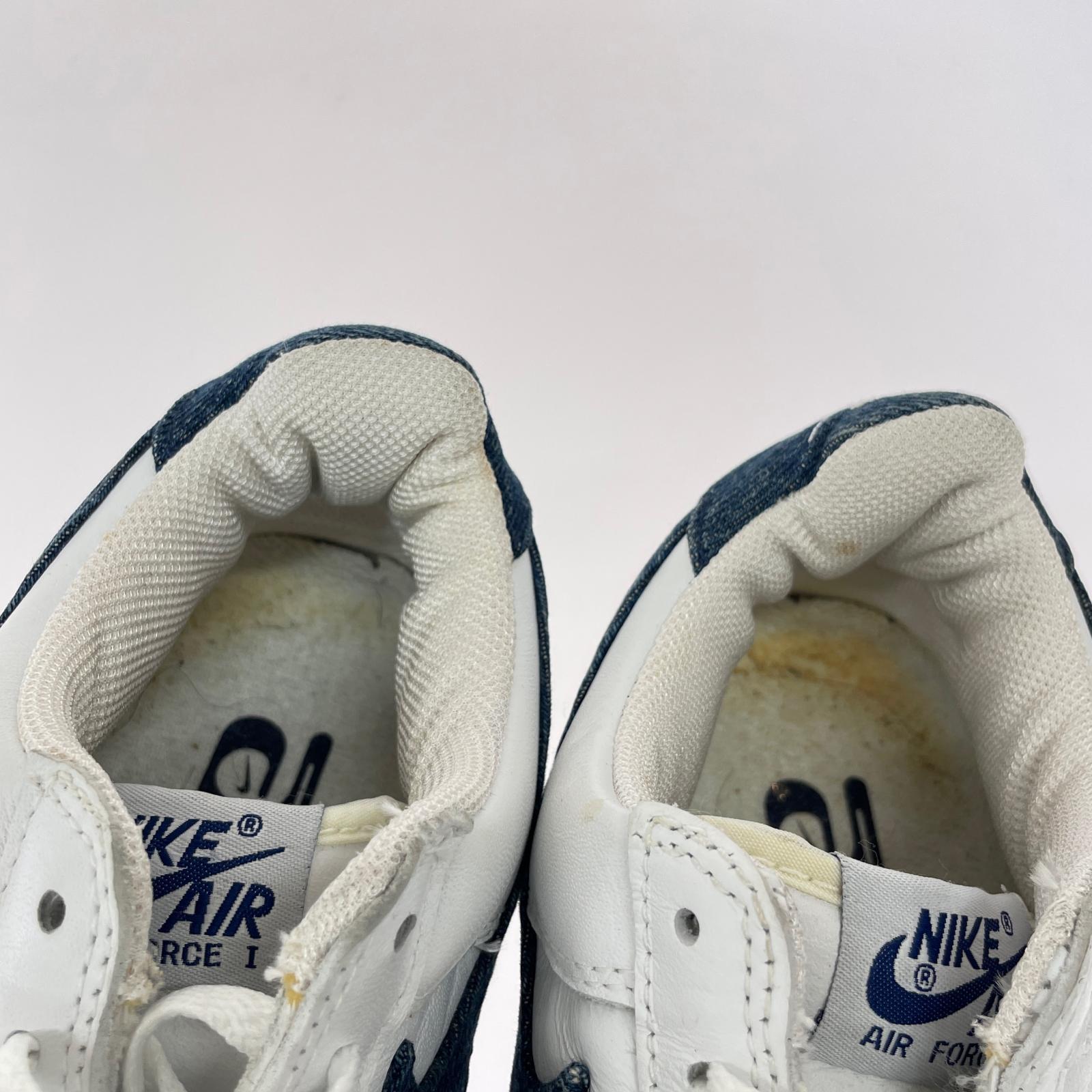 スニーカー 観賞用 AIR FORCE 1 LOW DENIM 624040-143 26.5cm (US8 1/2 UK8 EU43)