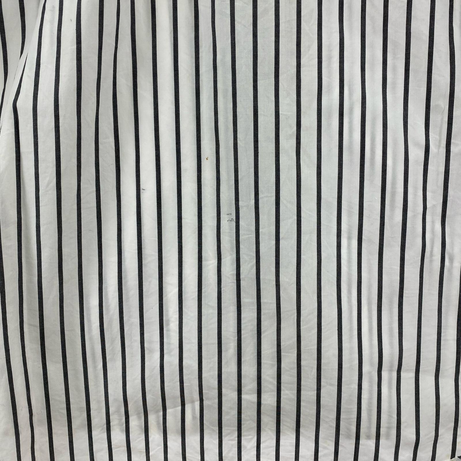長袖シャツ 01AW DAVF期 ストライプ アナーキーシャツ (M) M ホワイト