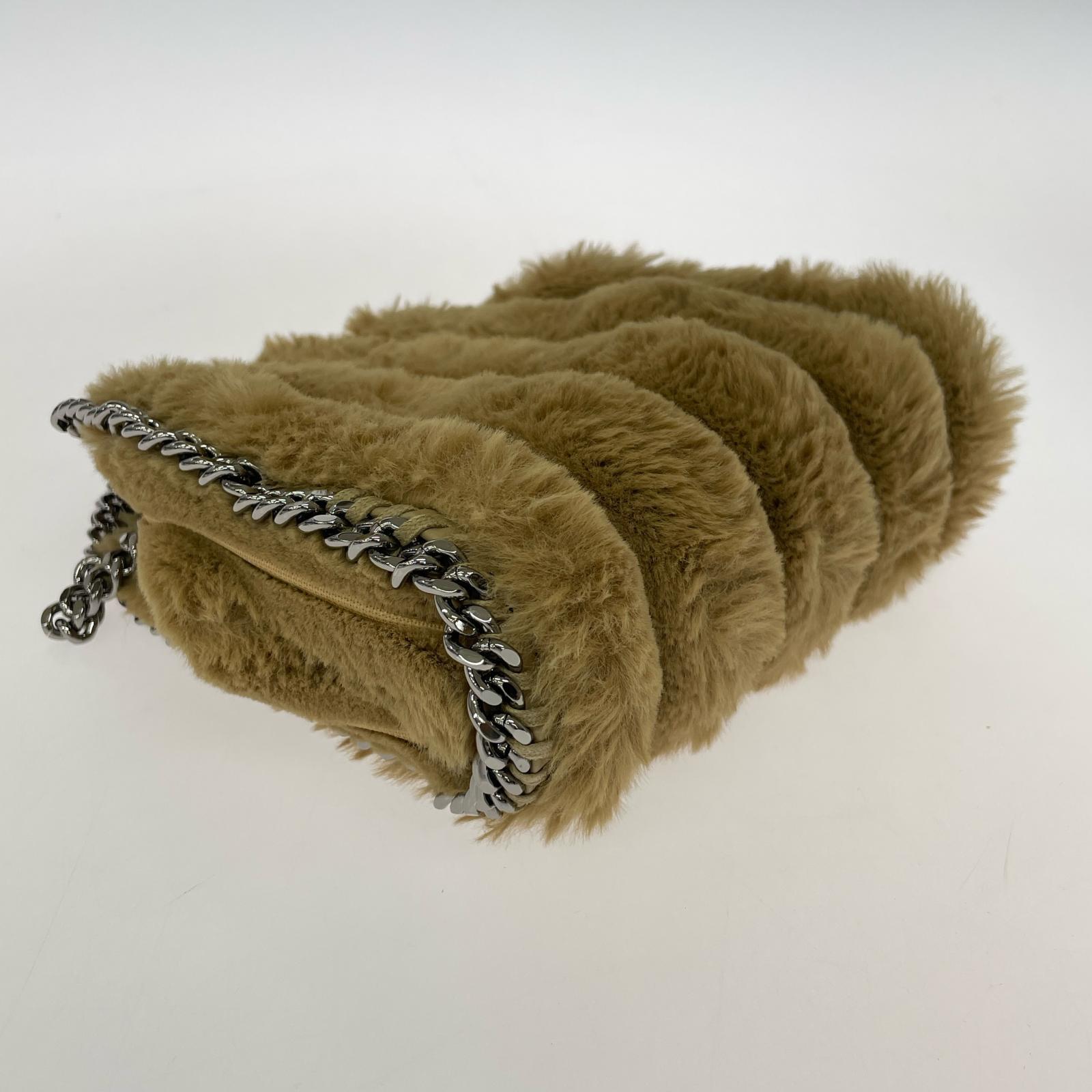 ハンドバッグ STELLA McCARTNEY WP0051 22AW ファラベラ2wayトートバック キャメル