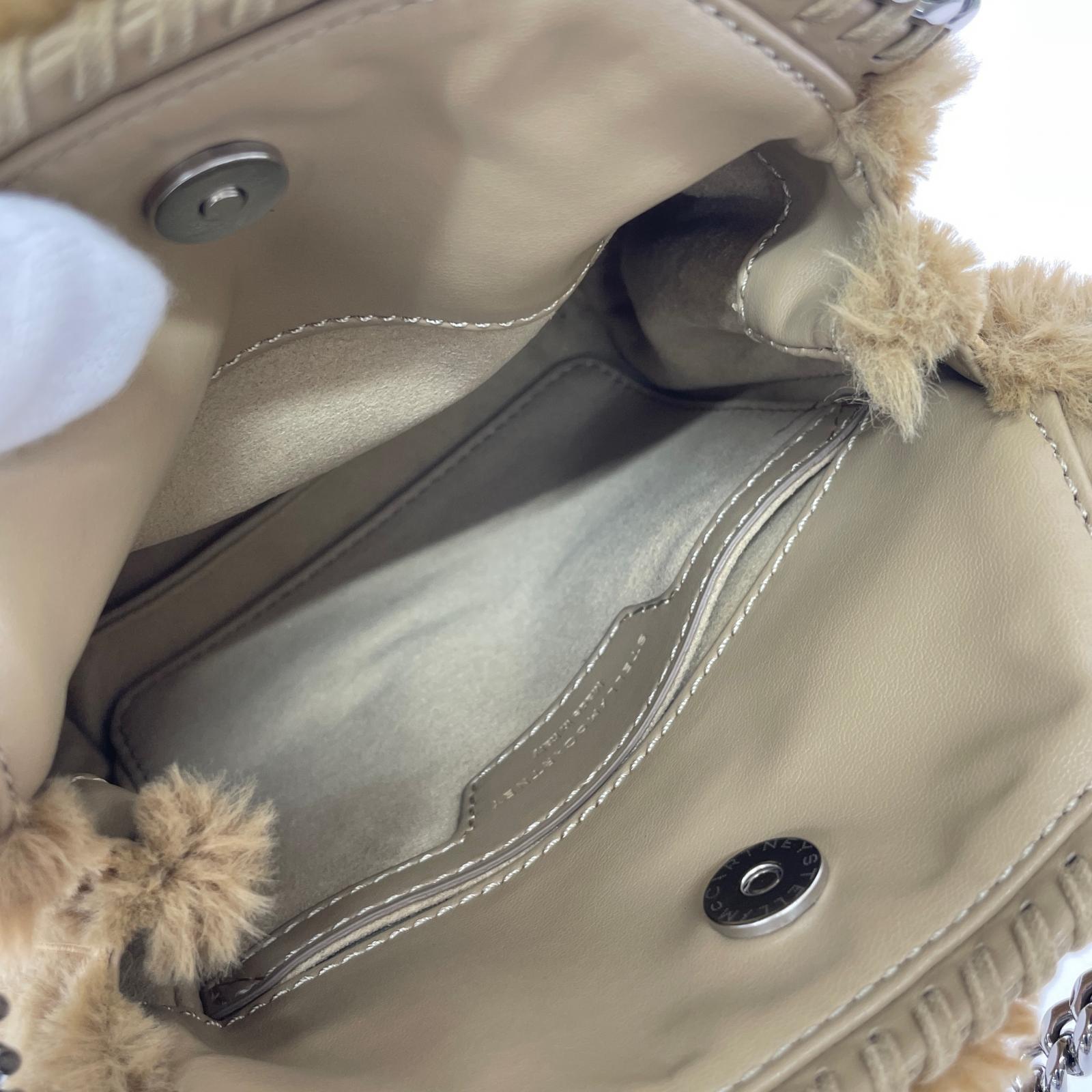 ハンドバッグ STELLA McCARTNEY WP0051 22AW ファラベラ2wayトートバック キャメル