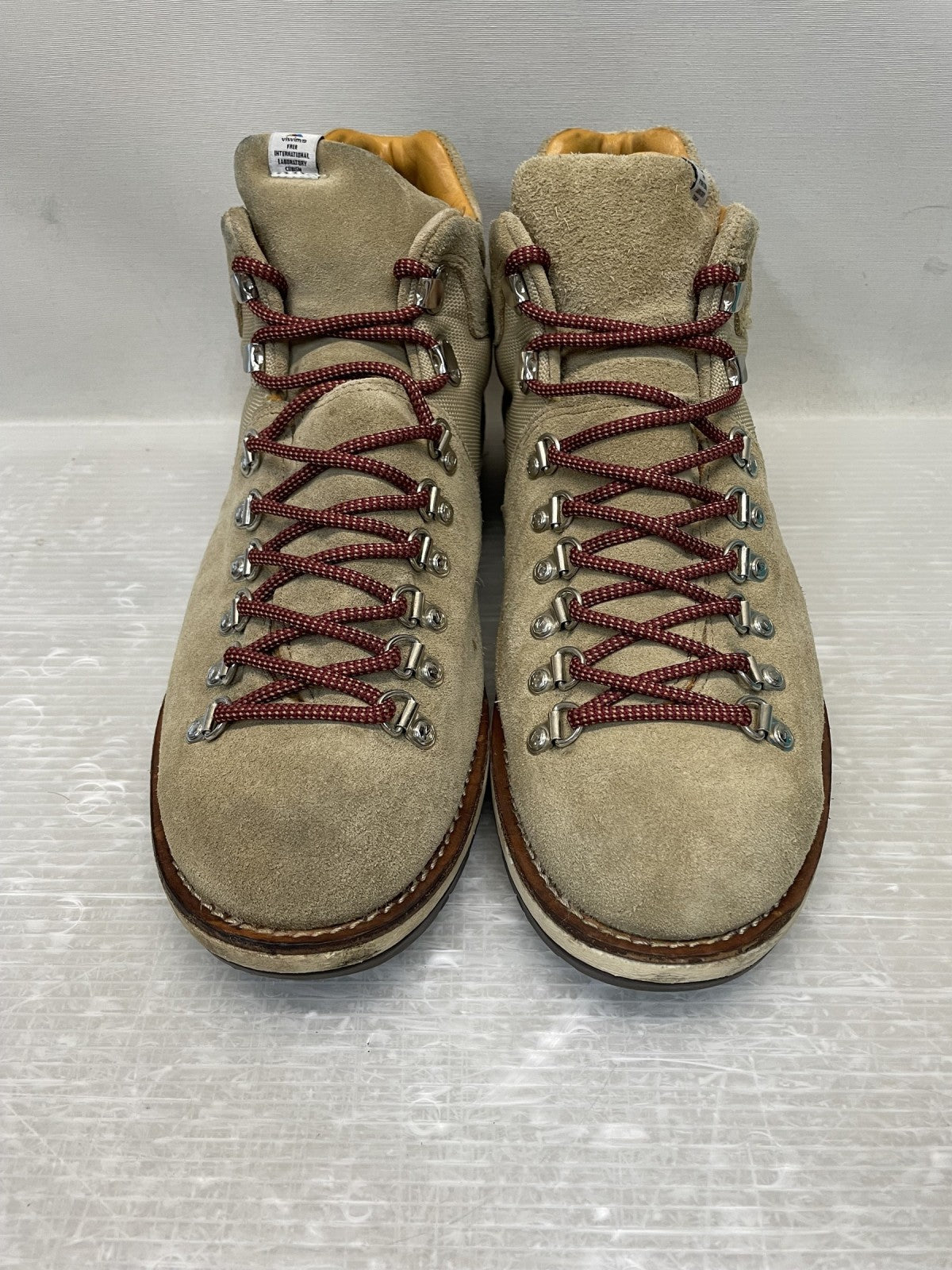 ブーツ VISVIM SERRA PACCARD トレッキングブーツ 11 ベージュ