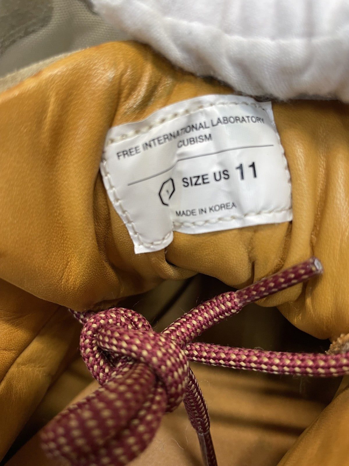 ブーツ VISVIM SERRA PACCARD トレッキングブーツ 11 ベージュ
