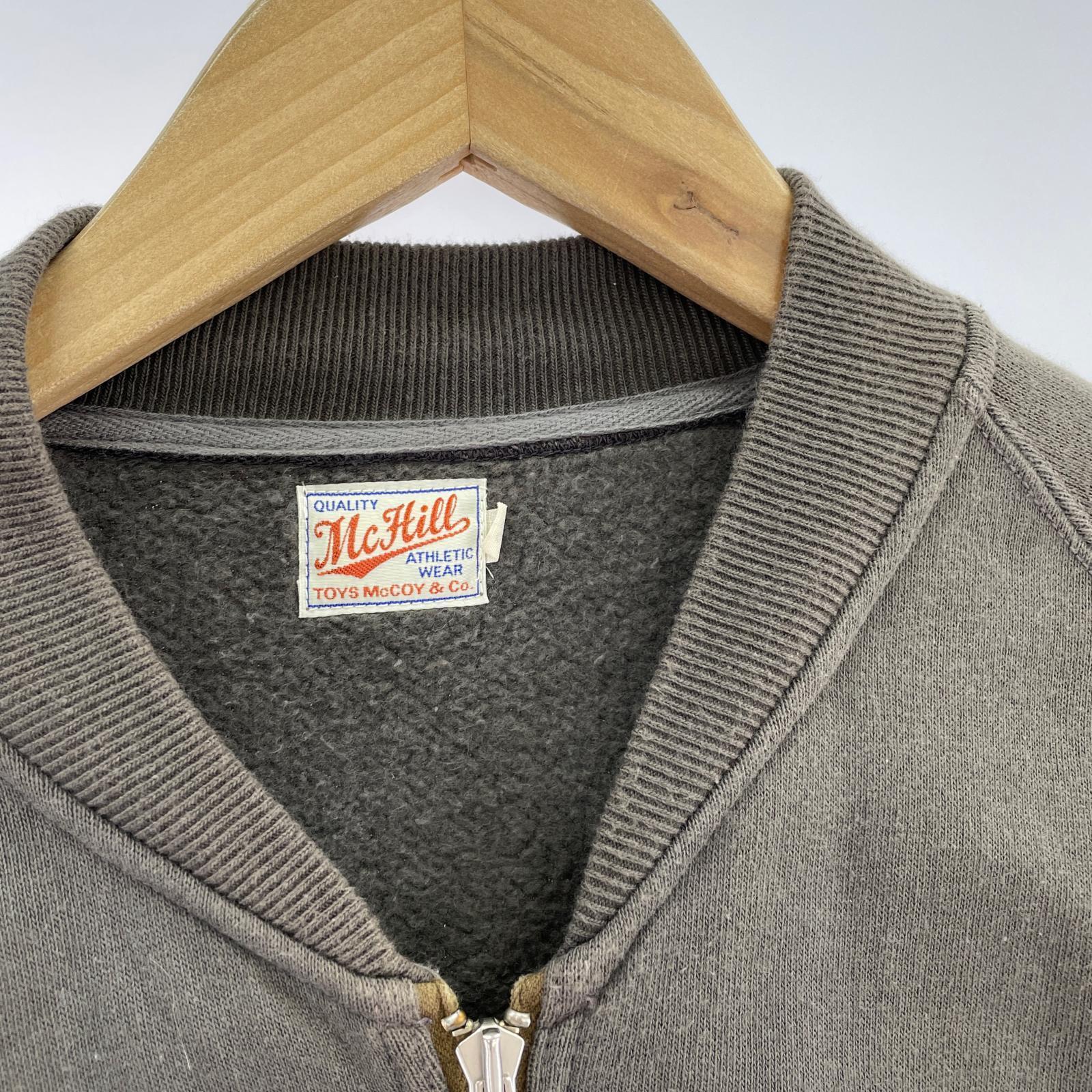 スウェット TOYS McCOY McHill ZIPスウェット 38 グレー 38 グレー