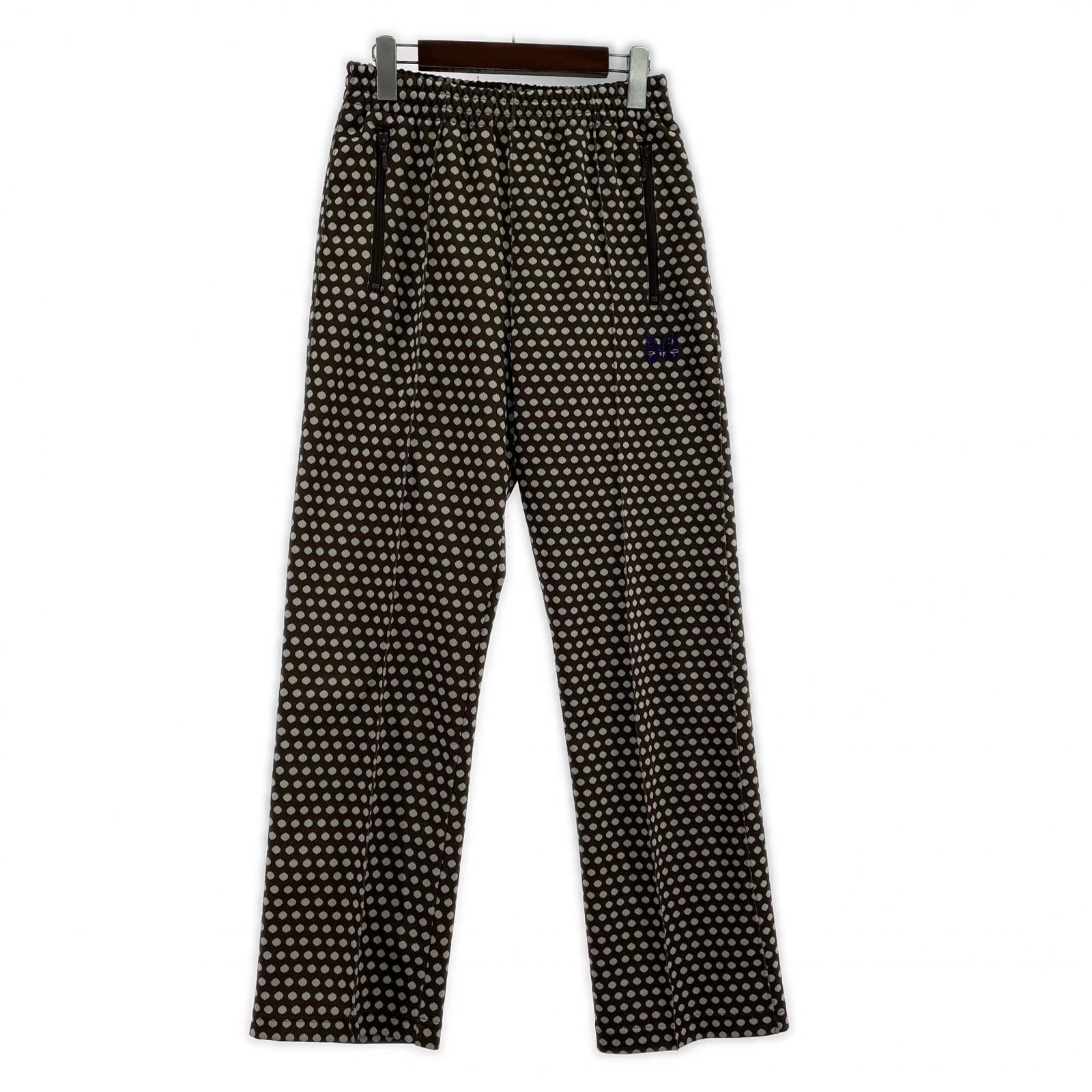 パンツ Needles Track pant - Poly Jq. Polka Dot トラックパンツ S 茶 S ブラウン