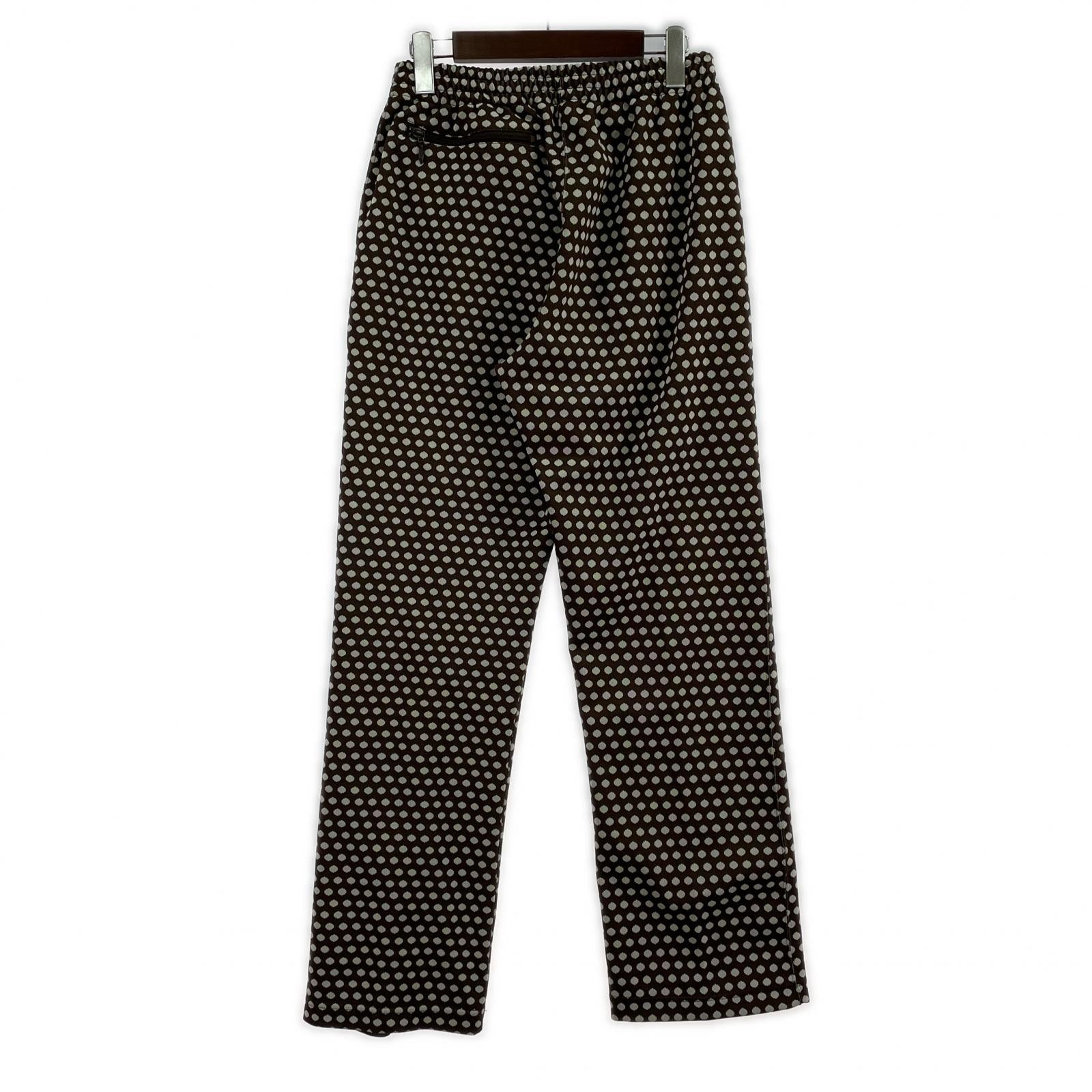 パンツ Needles Track pant - Poly Jq. Polka Dot トラックパンツ S 茶 S ブラウン