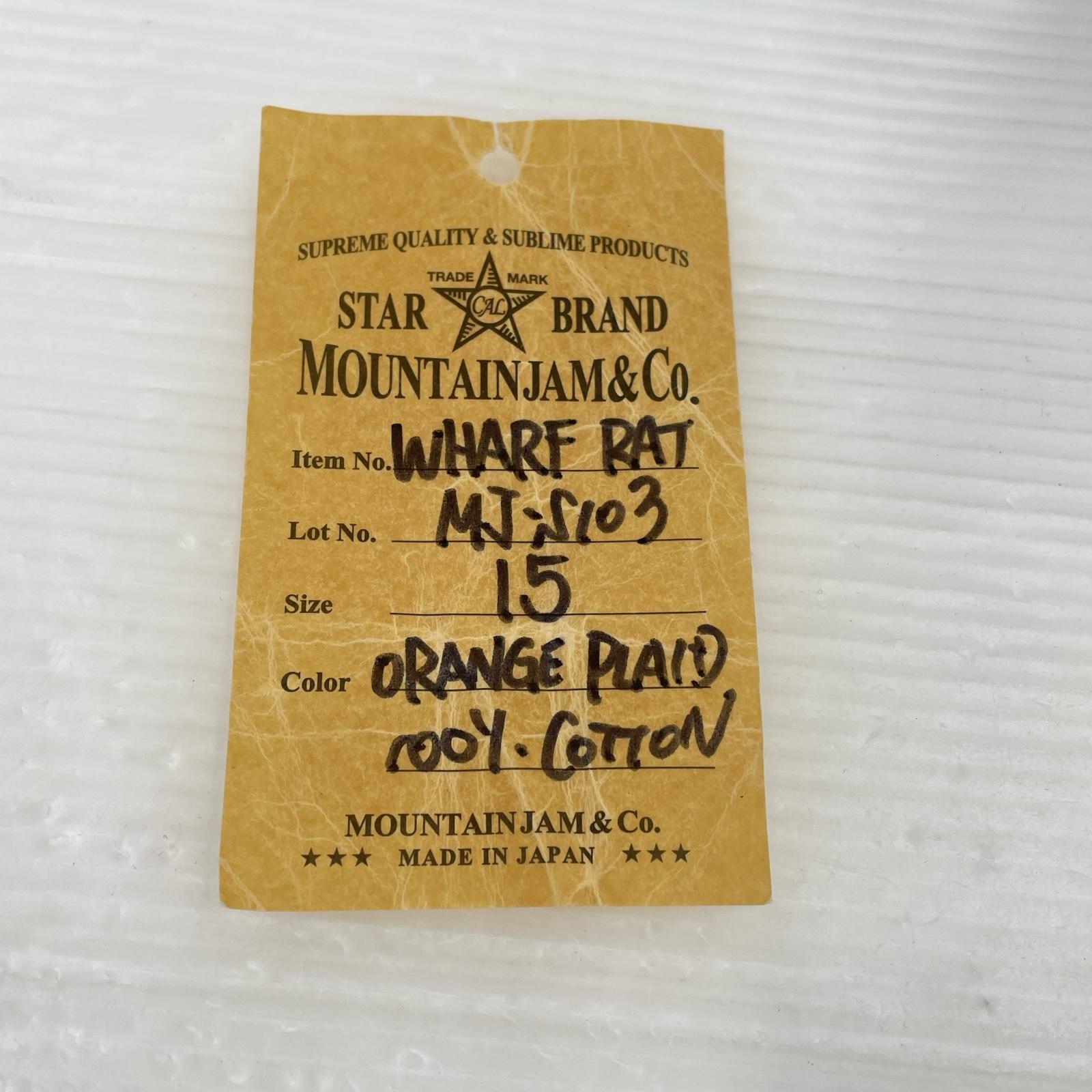 長袖シャツ Mountain Jam オンブレチェック (15)