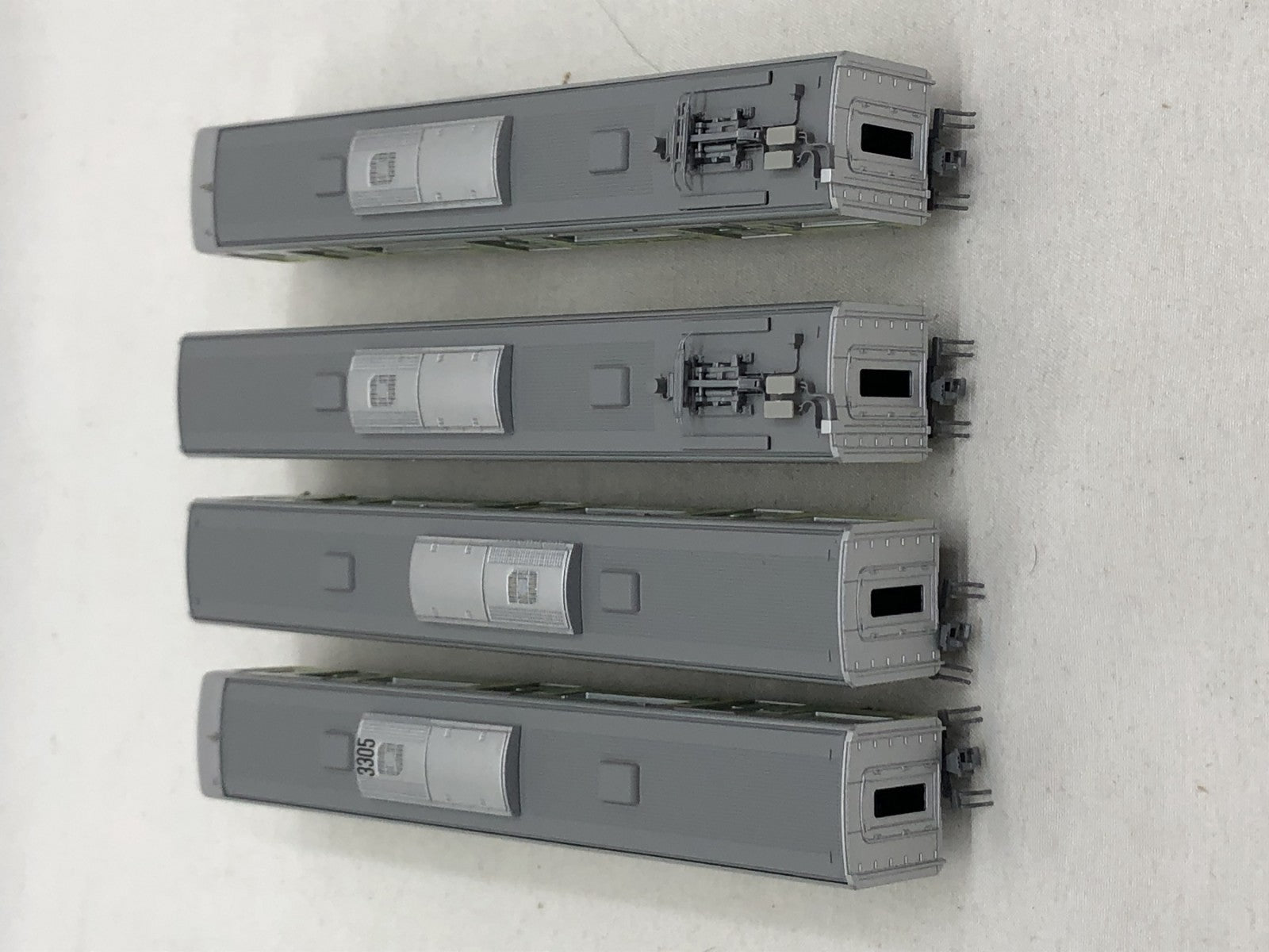 GReenmax 名鉄3300系 エコムーブトレインラッピング 4両編成セット 鉄道模型車両