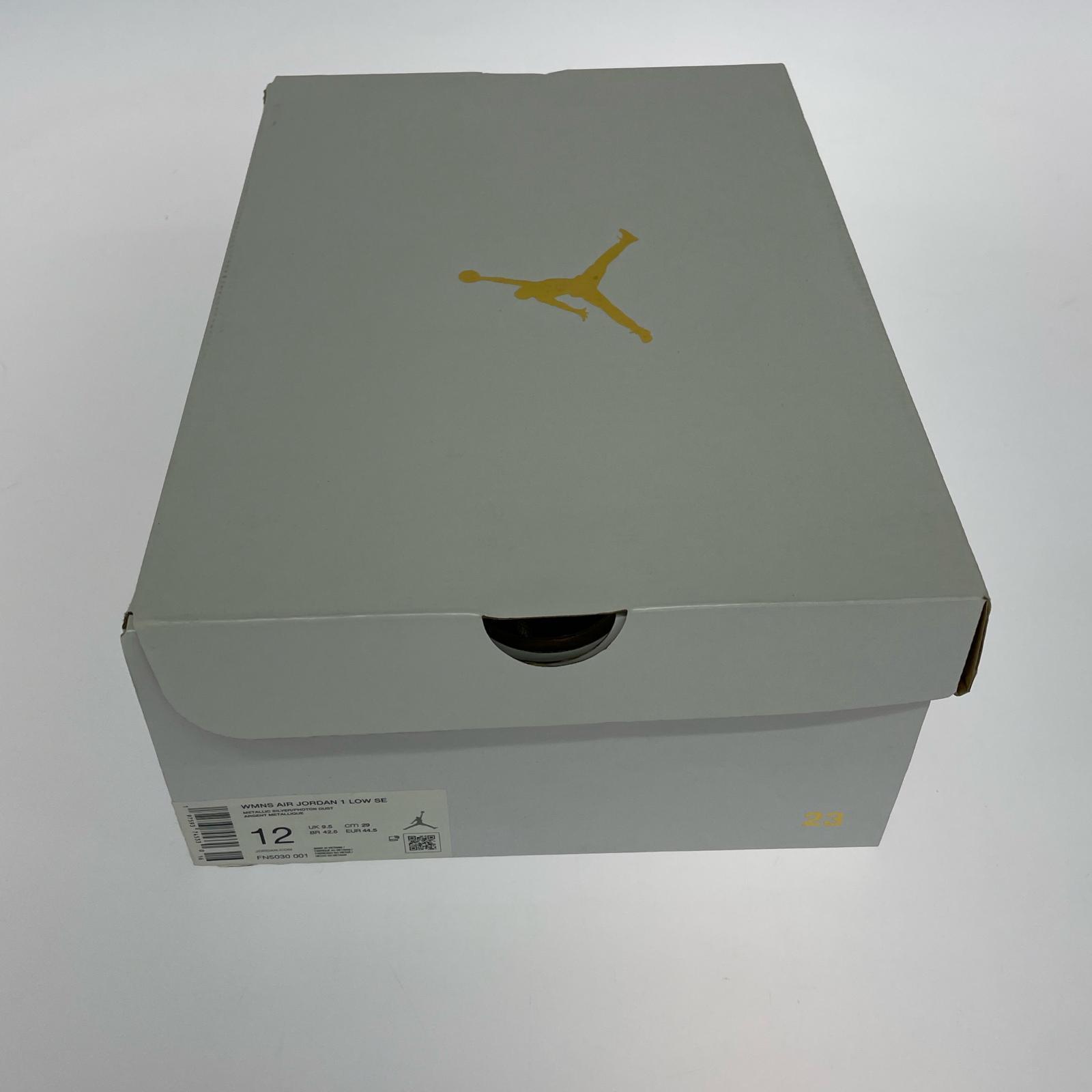 スニーカー NIKE AIR JORDAN 1 LOW SE/29㎝ 29cm (US11 UK10 1/2 EU48) シルバー