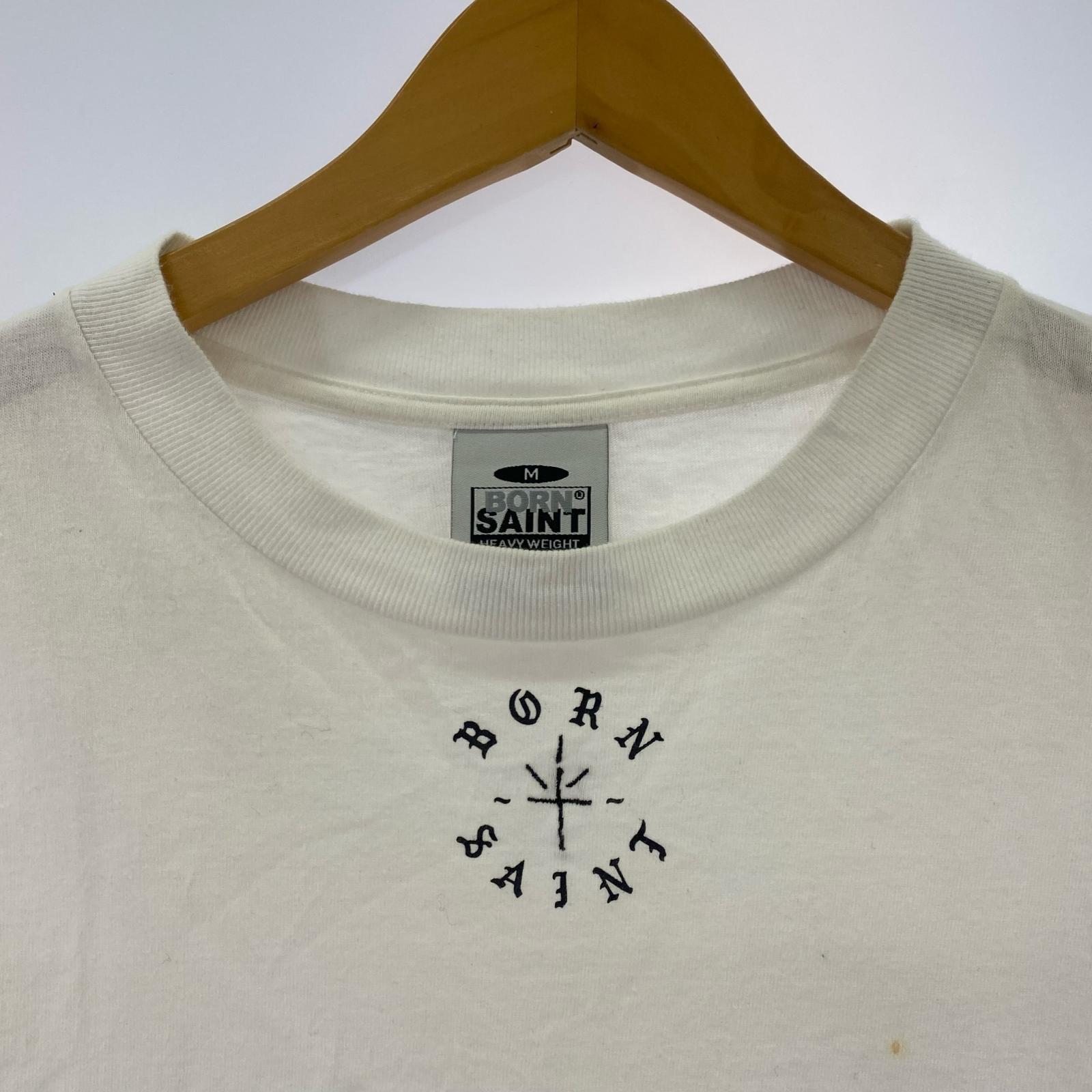 半袖Tシャツ BORN SAINT Tサyツ M ホワイト