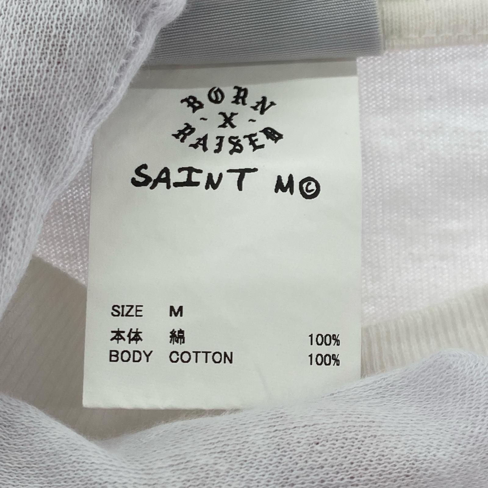 半袖Tシャツ BORN SAINT Tサyツ M ホワイト