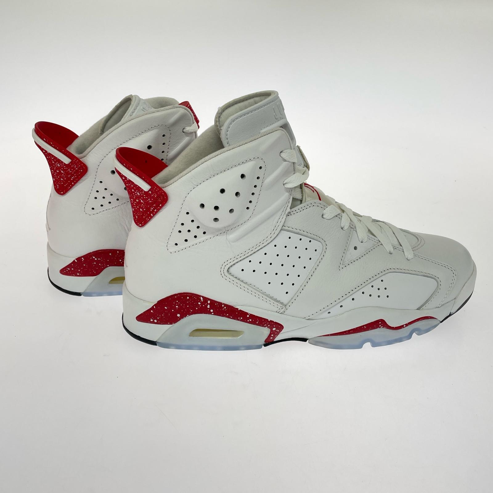 スニーカー AIR JORDAN 6 RETRO RED OREO (27.5) 27.5cm (US9 1/2 UK9 EU45) ホワイト