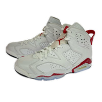 スニーカー AIR JORDAN 6 RETRO RED OREO (27.5) 27.5cm (US9 1/2 UK9 EU45) ホワイト