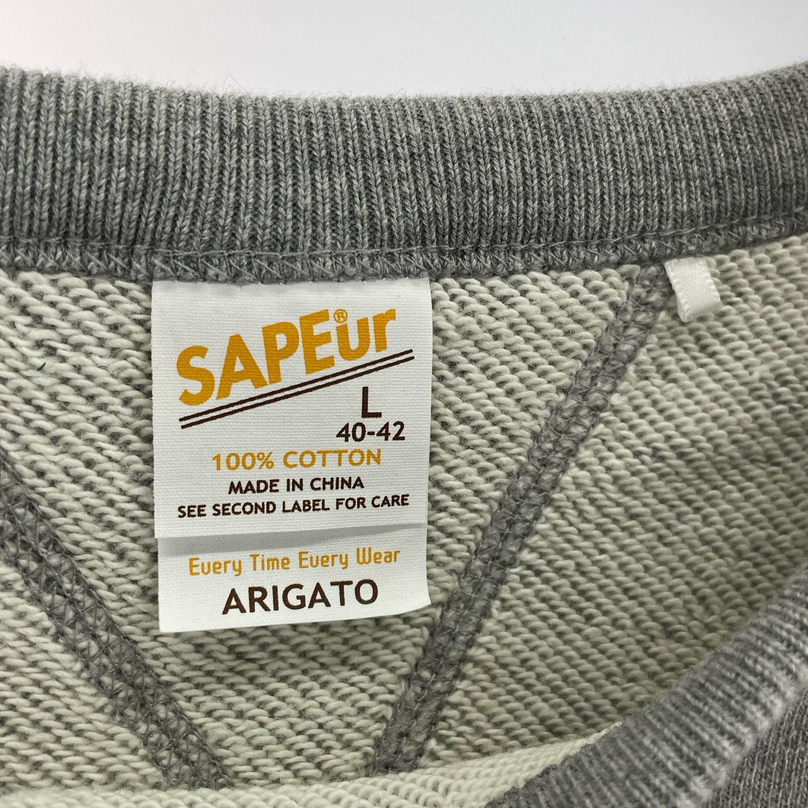 スウェット ×浜田雅功 S/S スウェットシャツ GRY L L グレー
