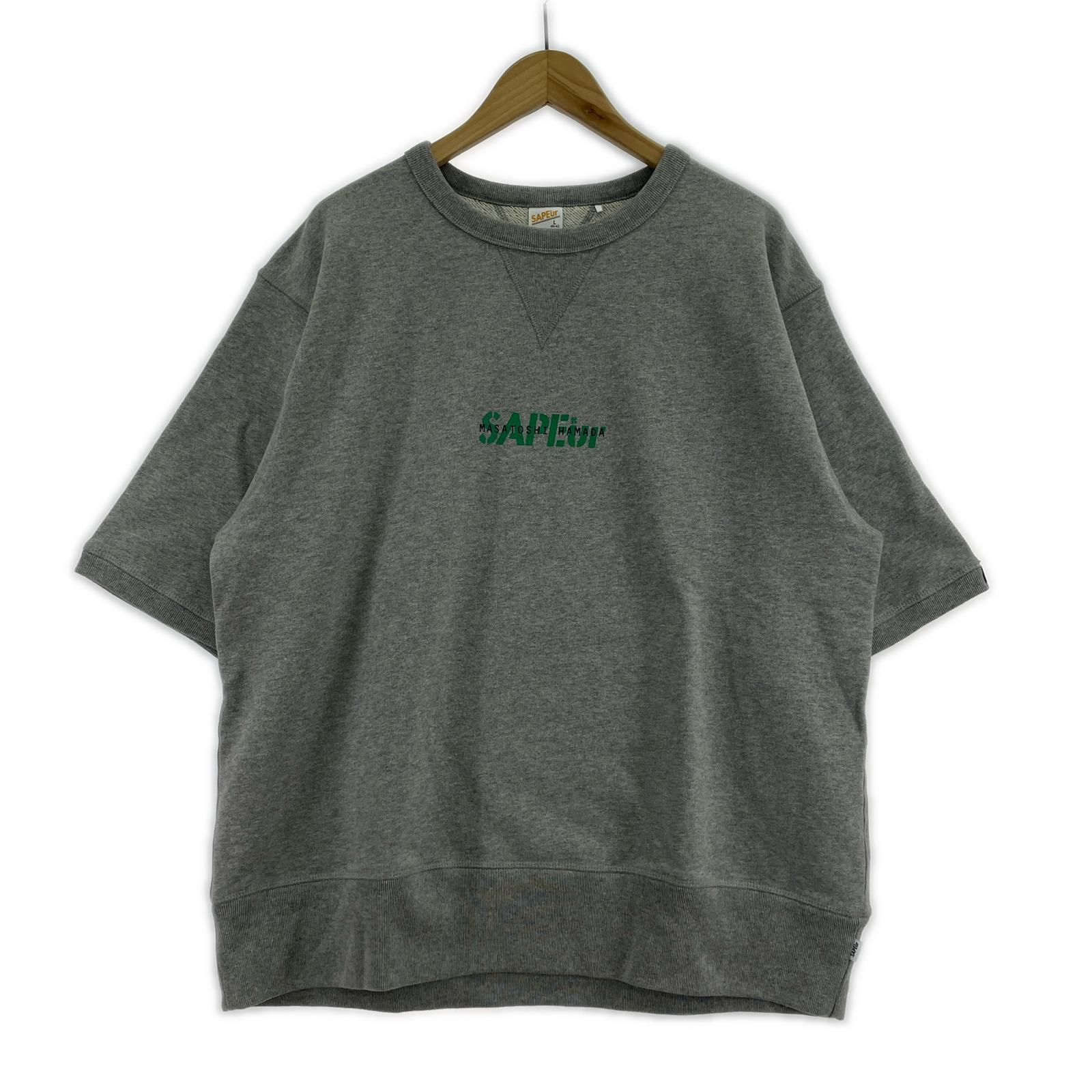 スウェット ×浜田雅功 S/S スウェットシャツ GRY L L グレー