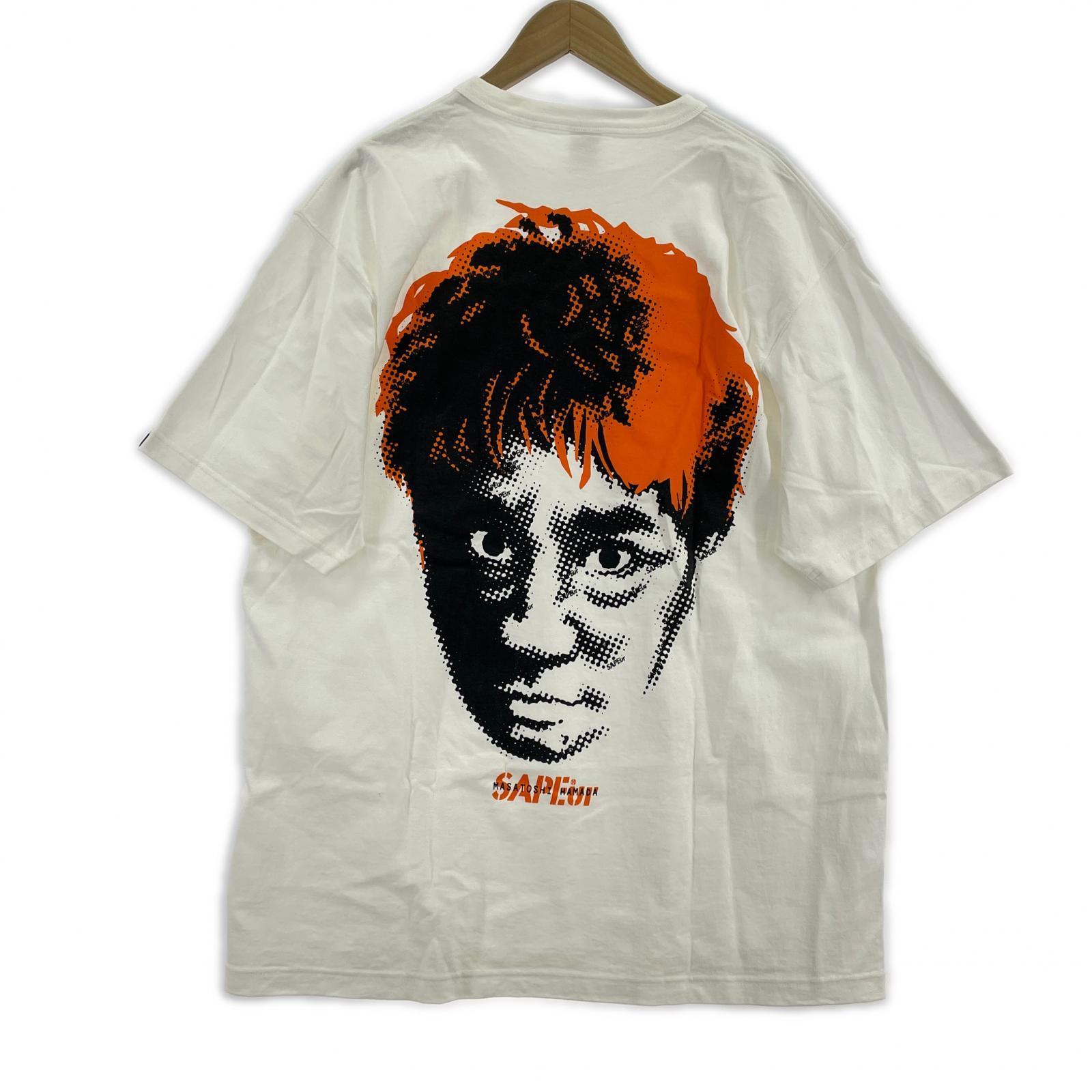 半袖Tシャツ ×浜田雅功 WHT XL ホワイト