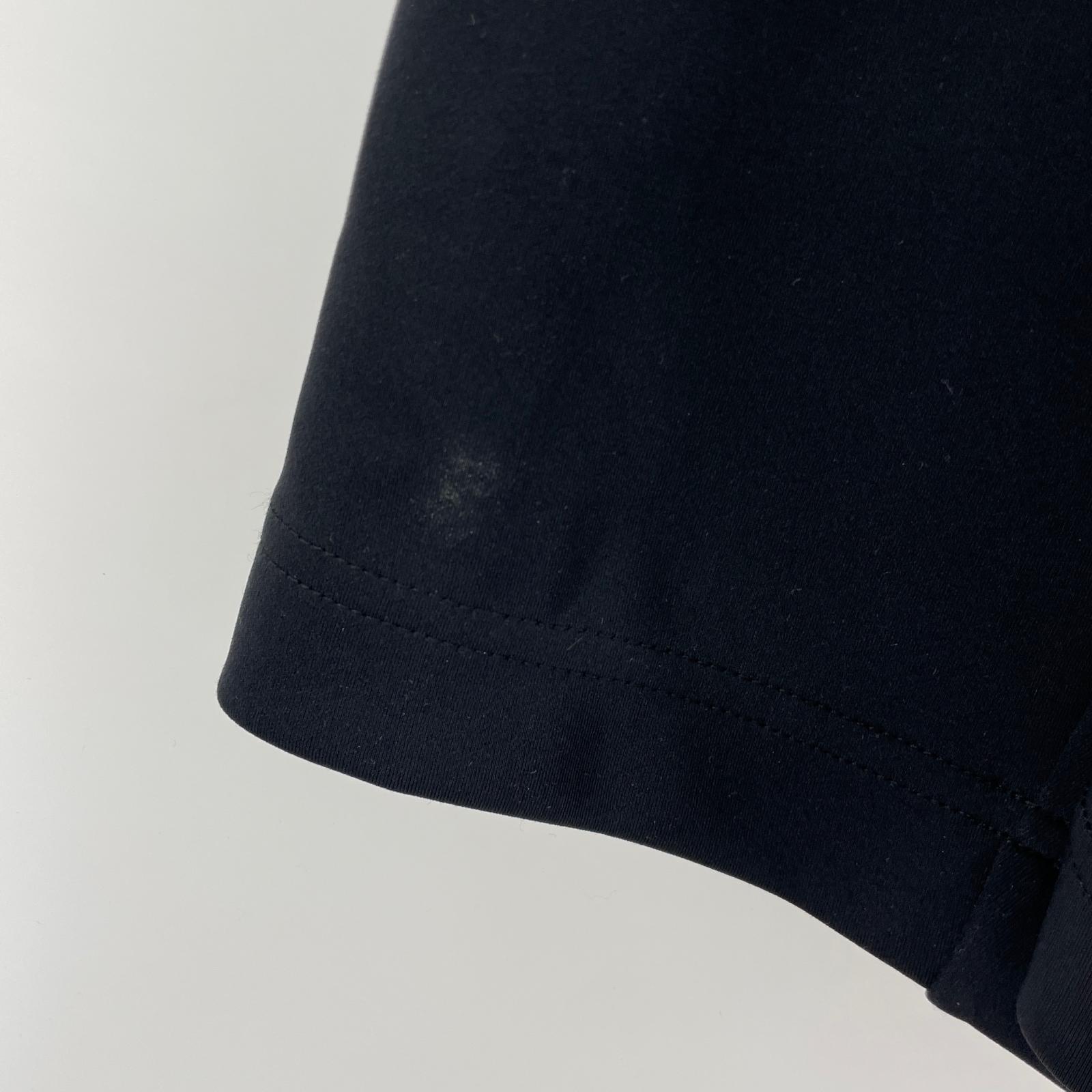 長袖Tシャツ Open Front Half ZIP Pullover 2 ブラック