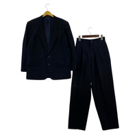 テーラードジャケット HOMME/HS-05011S/90s/ストライプ/紺 S ブラック