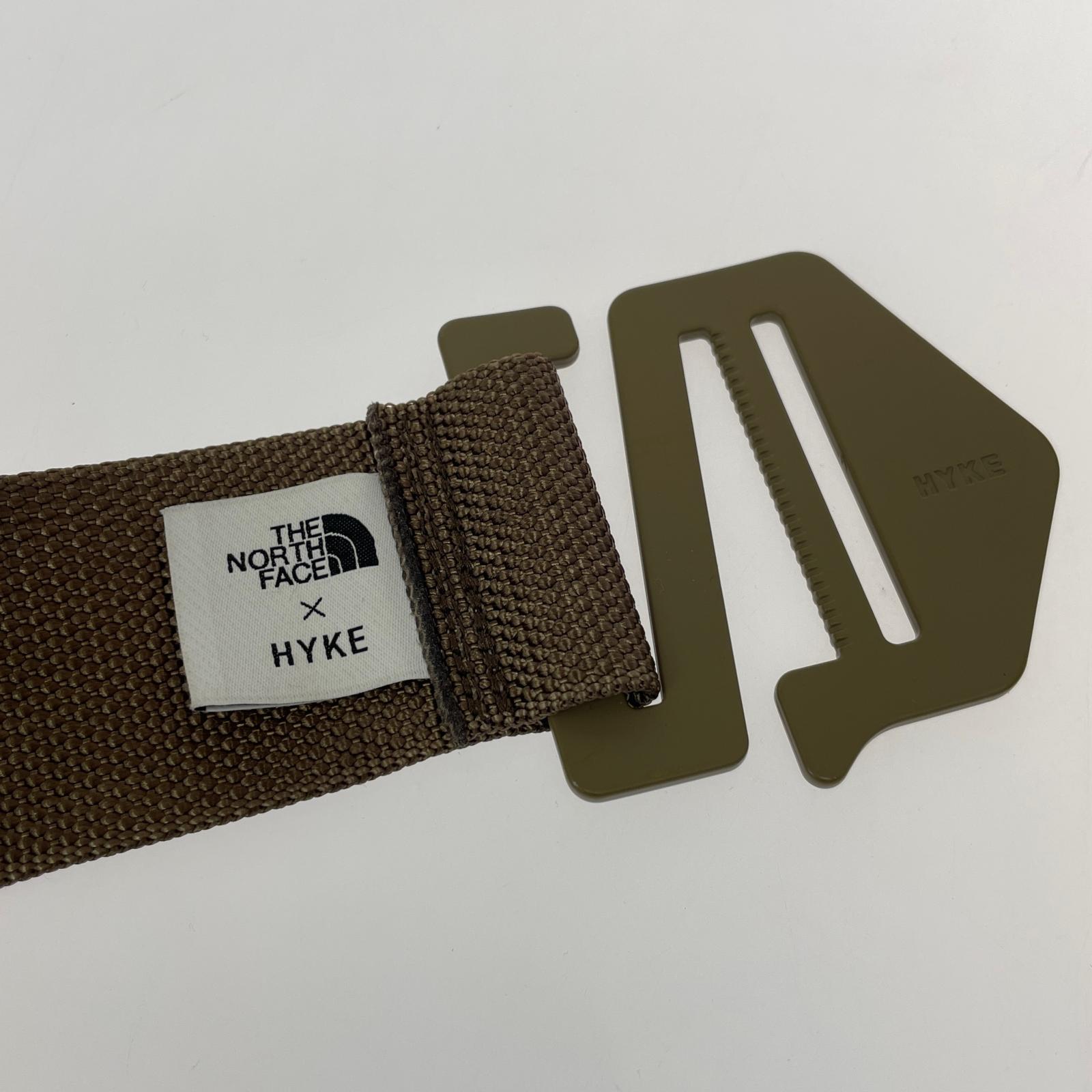 その他アクセサリー HYKE×THE NORTH FACE Tec Weaving Belt 茶 ブラウン
