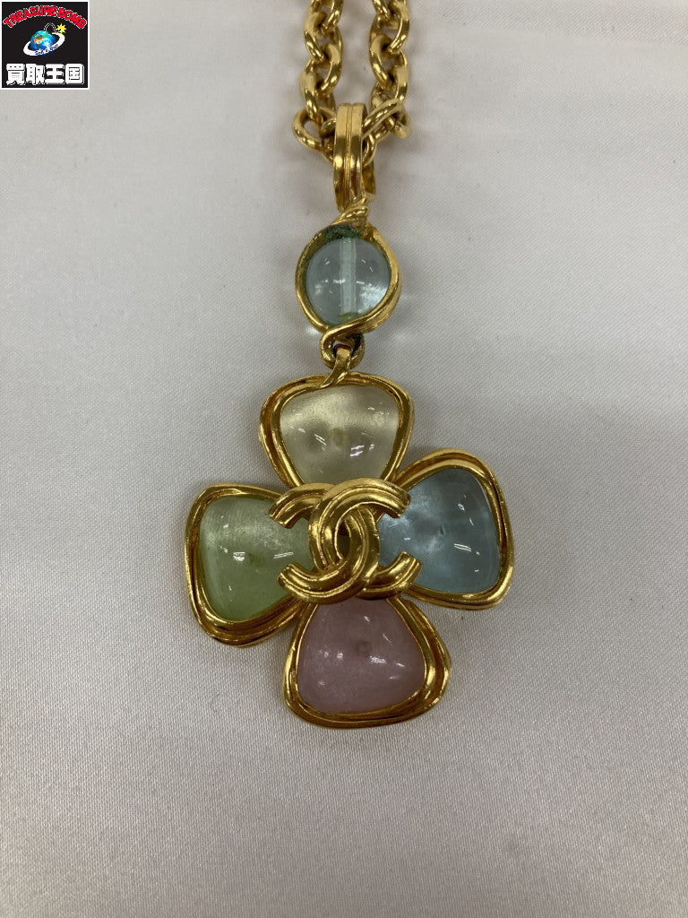 CHANEL ネックレス クローバー