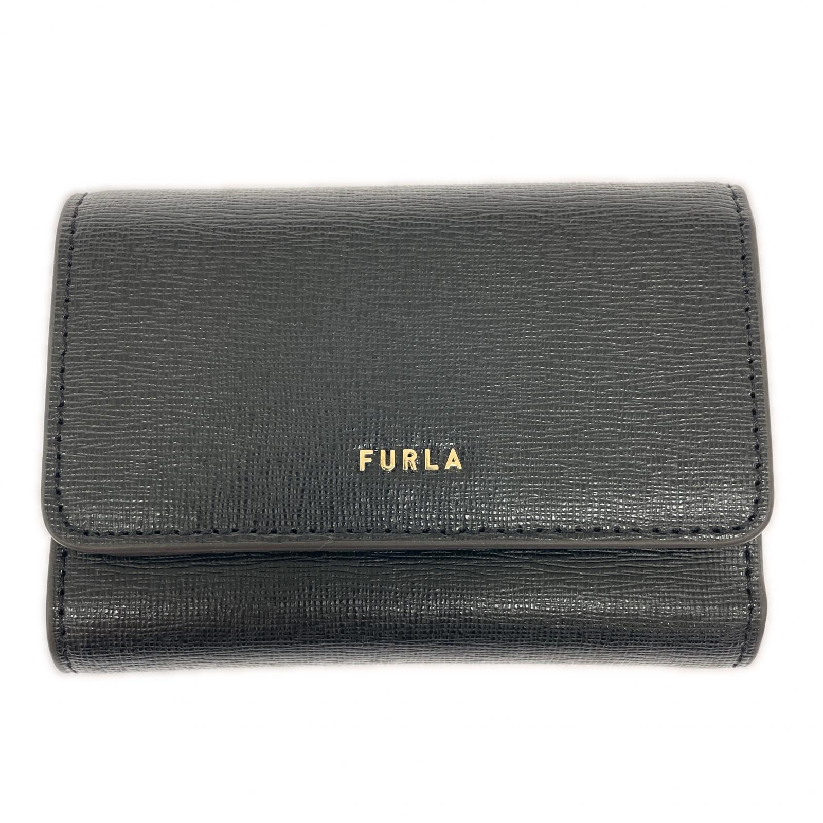 コンパクトウォレット FURLA コンパクトウォレット ブラック